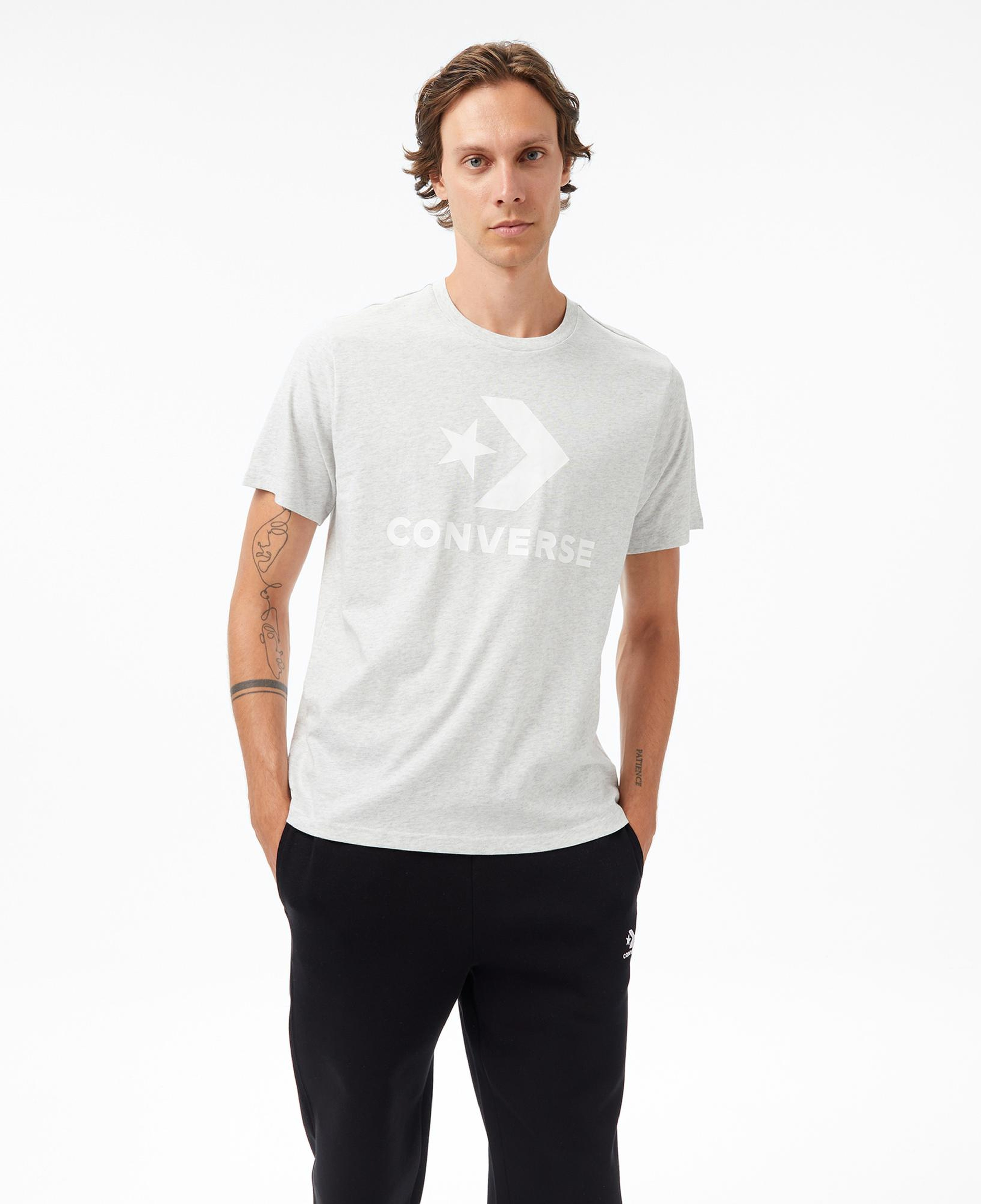 Converse Erkek Gri T-Shirt