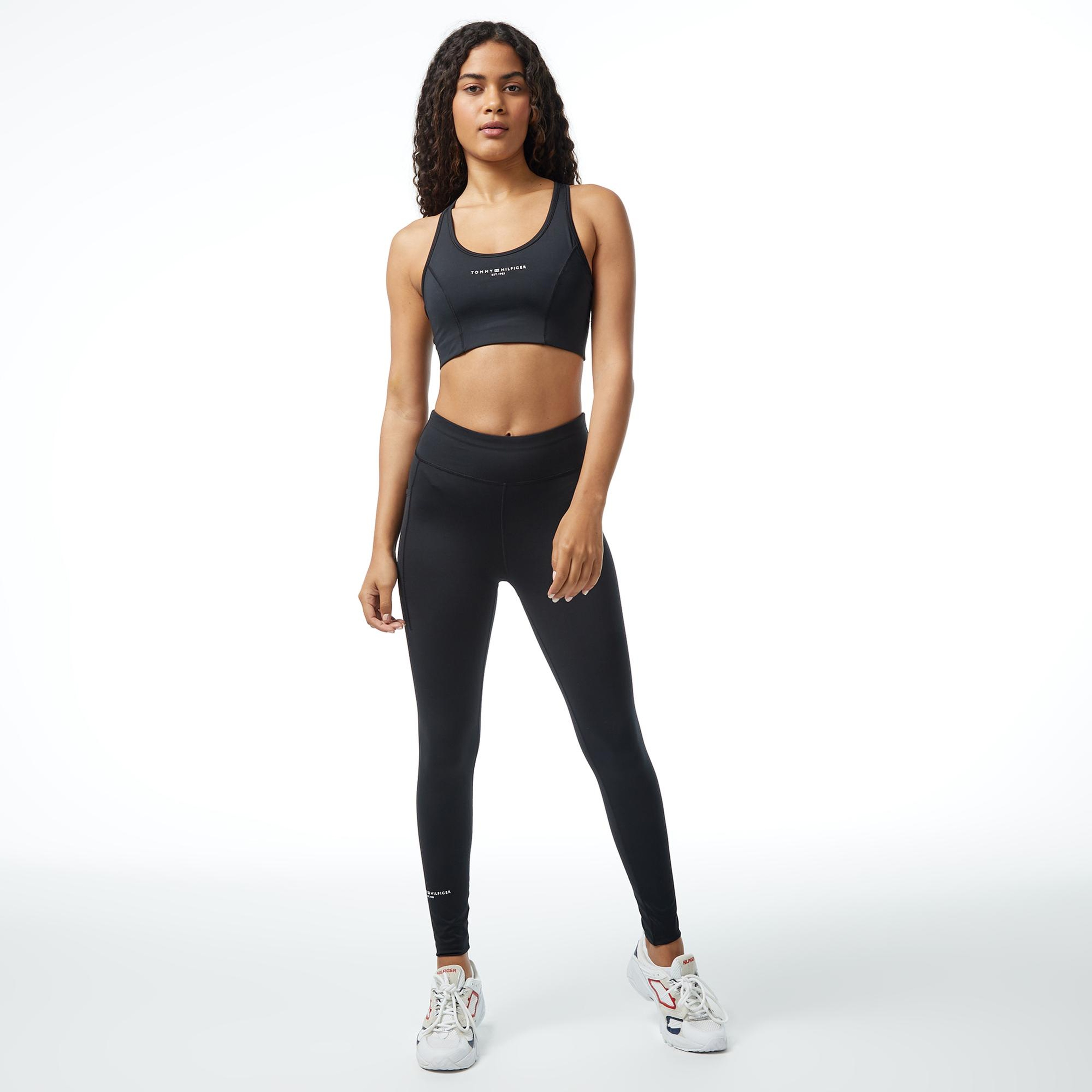 Tommy Hilfiger Essentials Mini Mid Kadın Siyah Bra