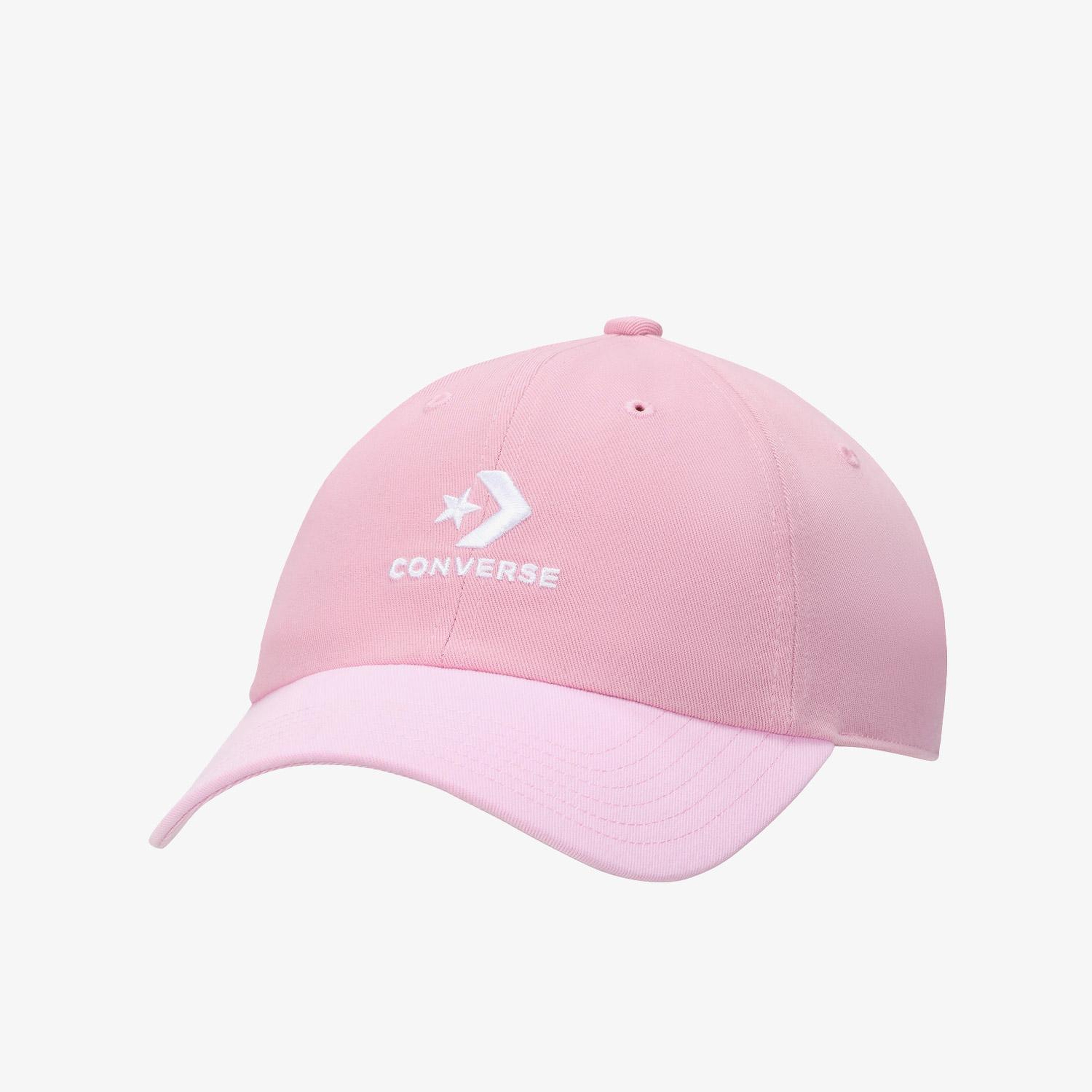 Converse Logo Lock-Up Unisex Pembe Şapka