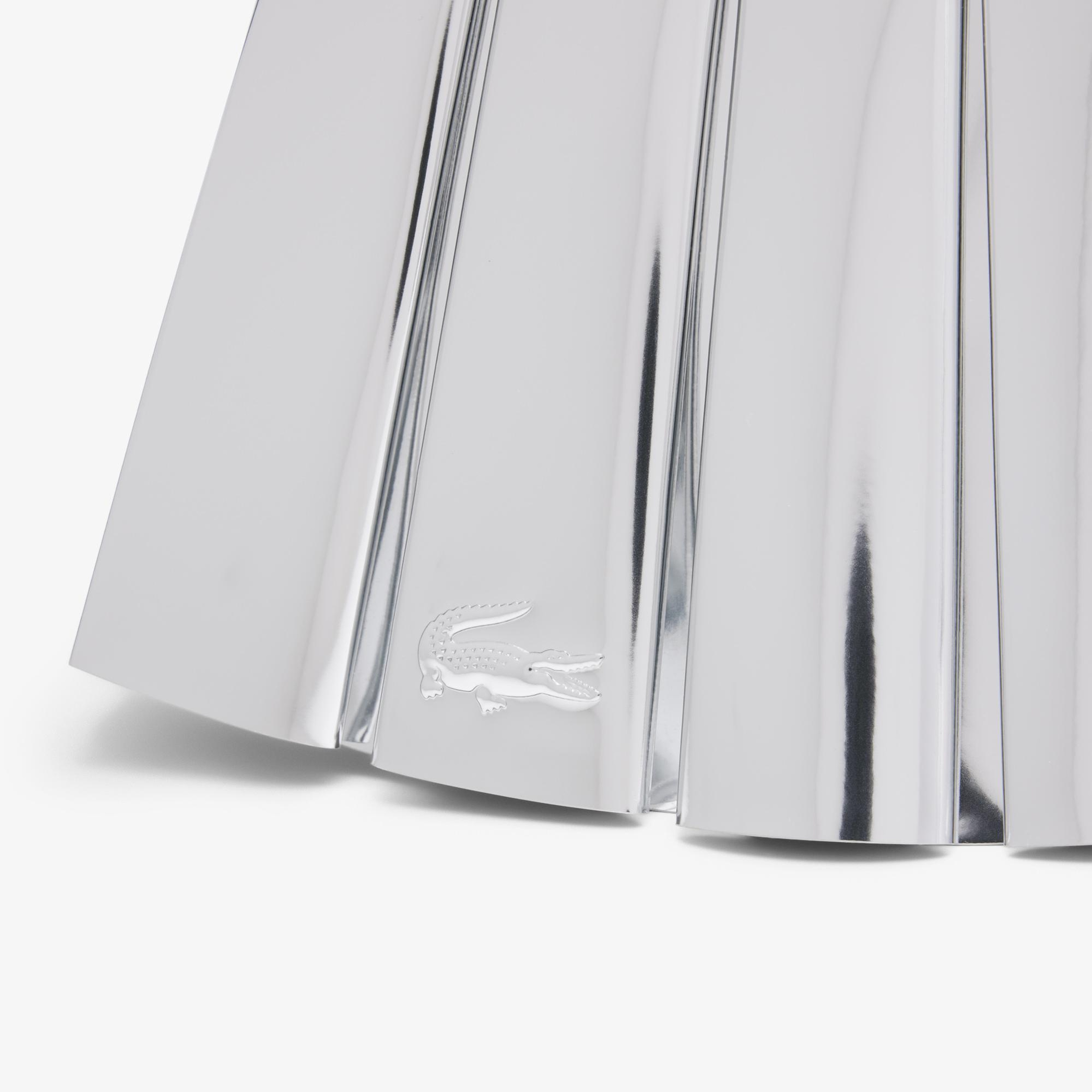 Lacoste Runway Small Lenglen Kadın Gri Omuz Çantası