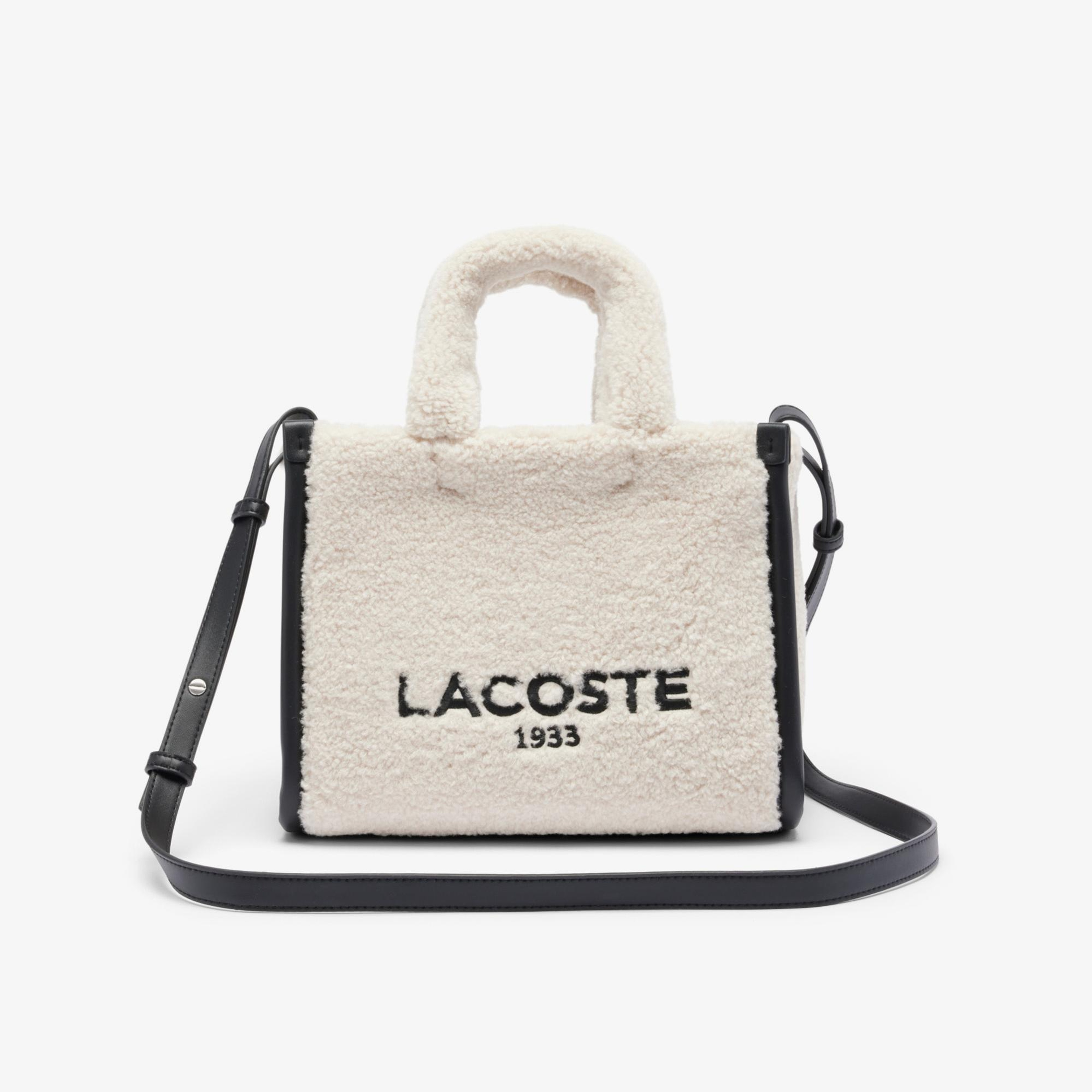 Lacoste Heritage Kadın Baskılı Krem Omuz Çantası