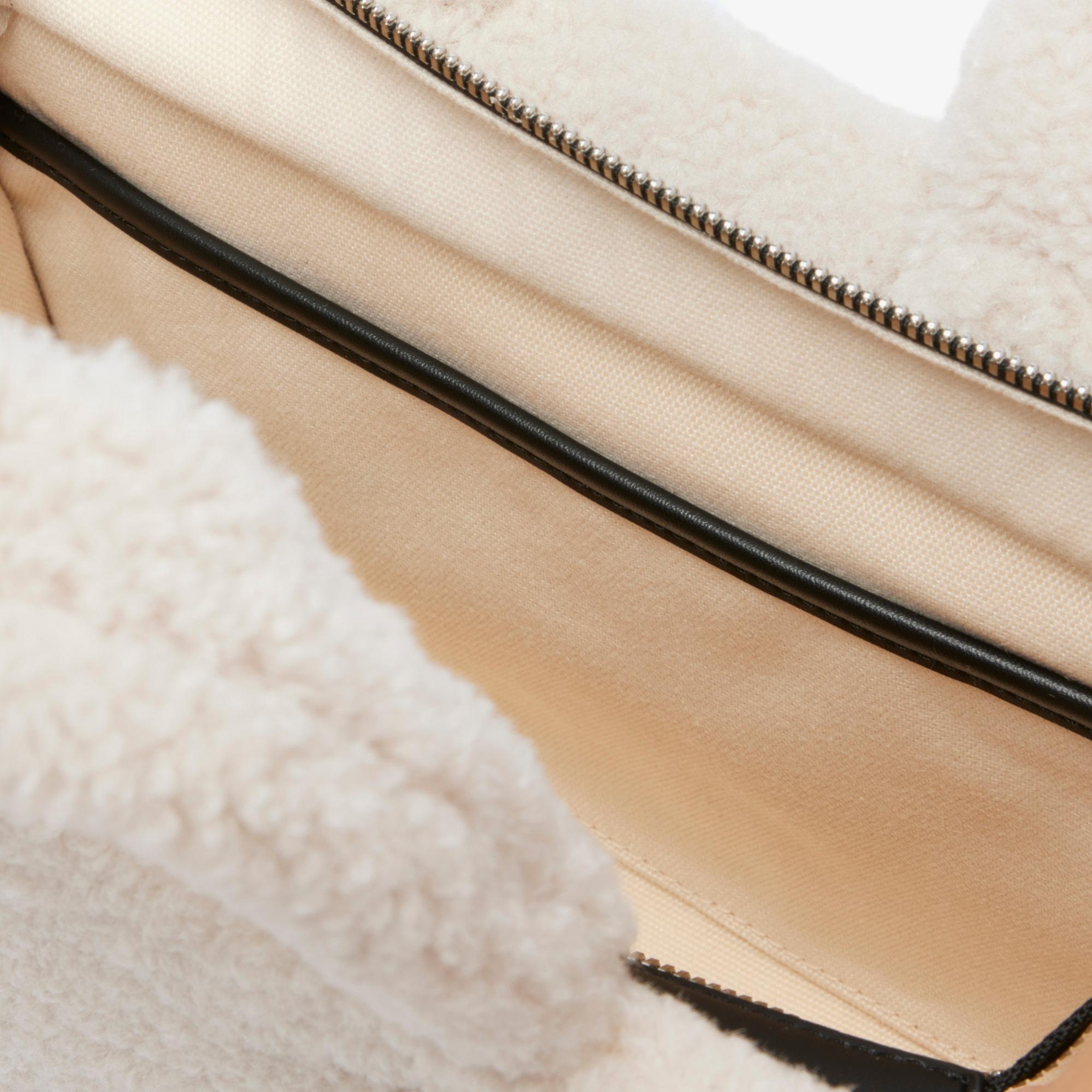 Lacoste Heritage Kadın Baskılı Krem Omuz Çantası