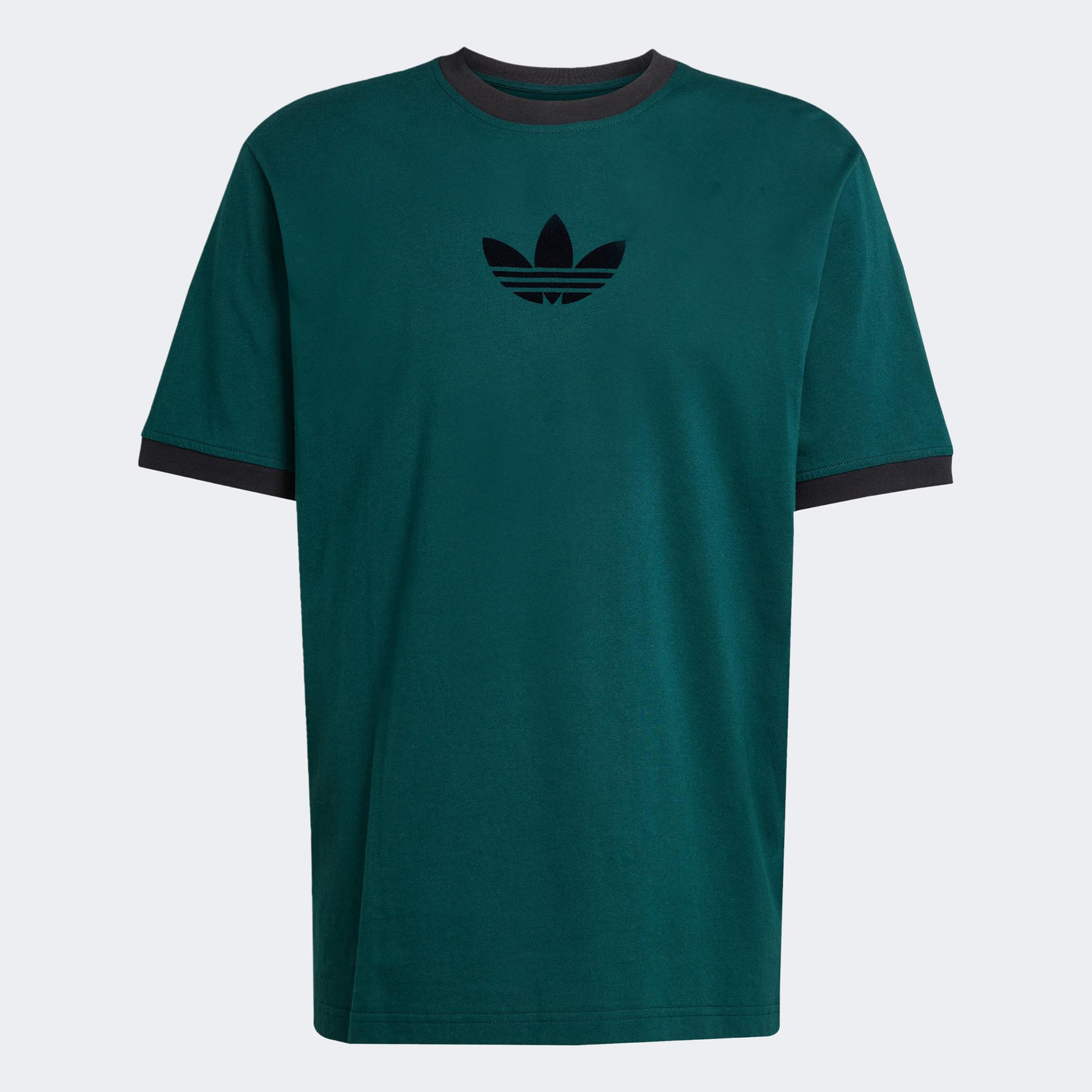 adidas Oversize Erkek Yeşil T-Shirt