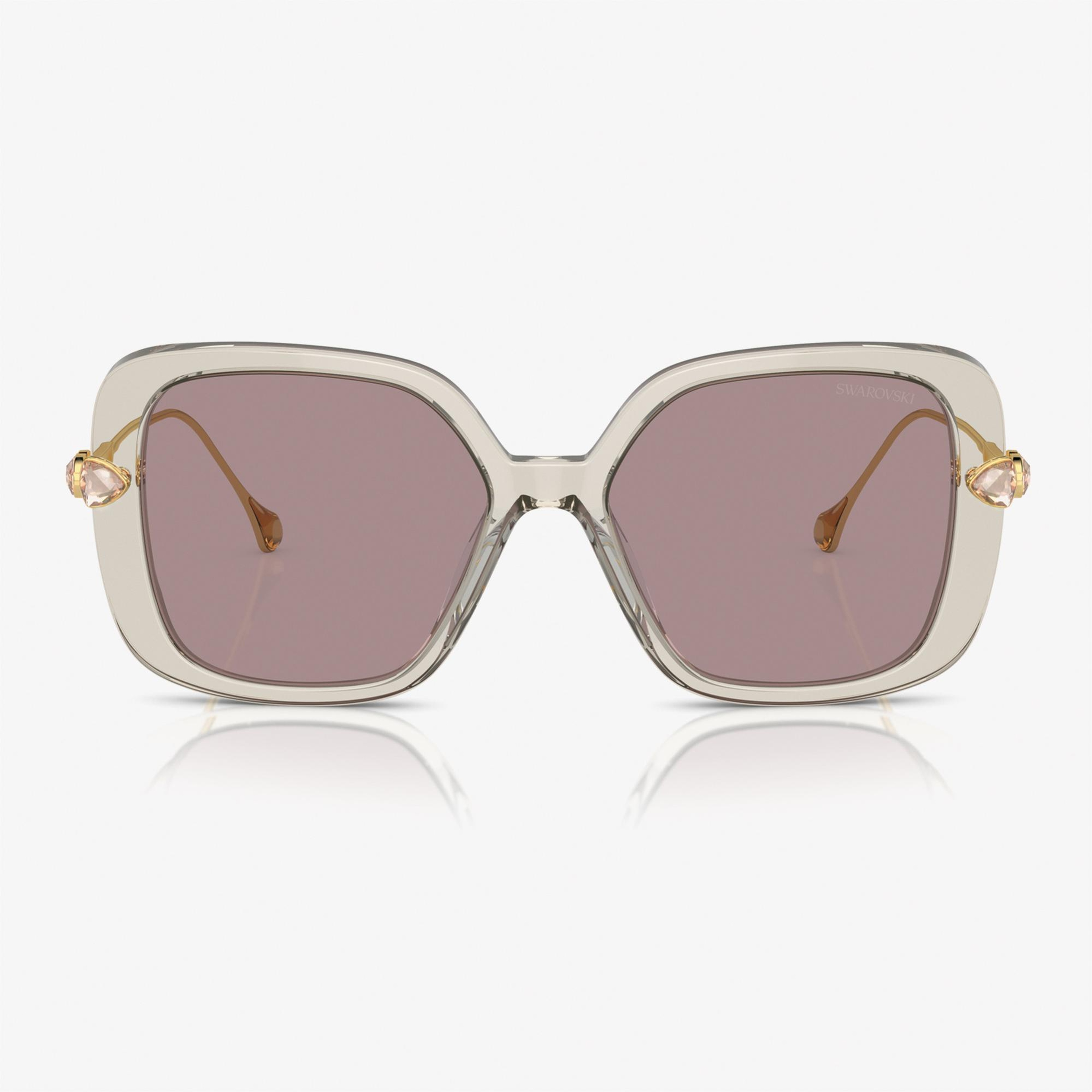 Swarovski 0SK6011 Acetate Kadın Kahverengi Güneş Gözlüğü