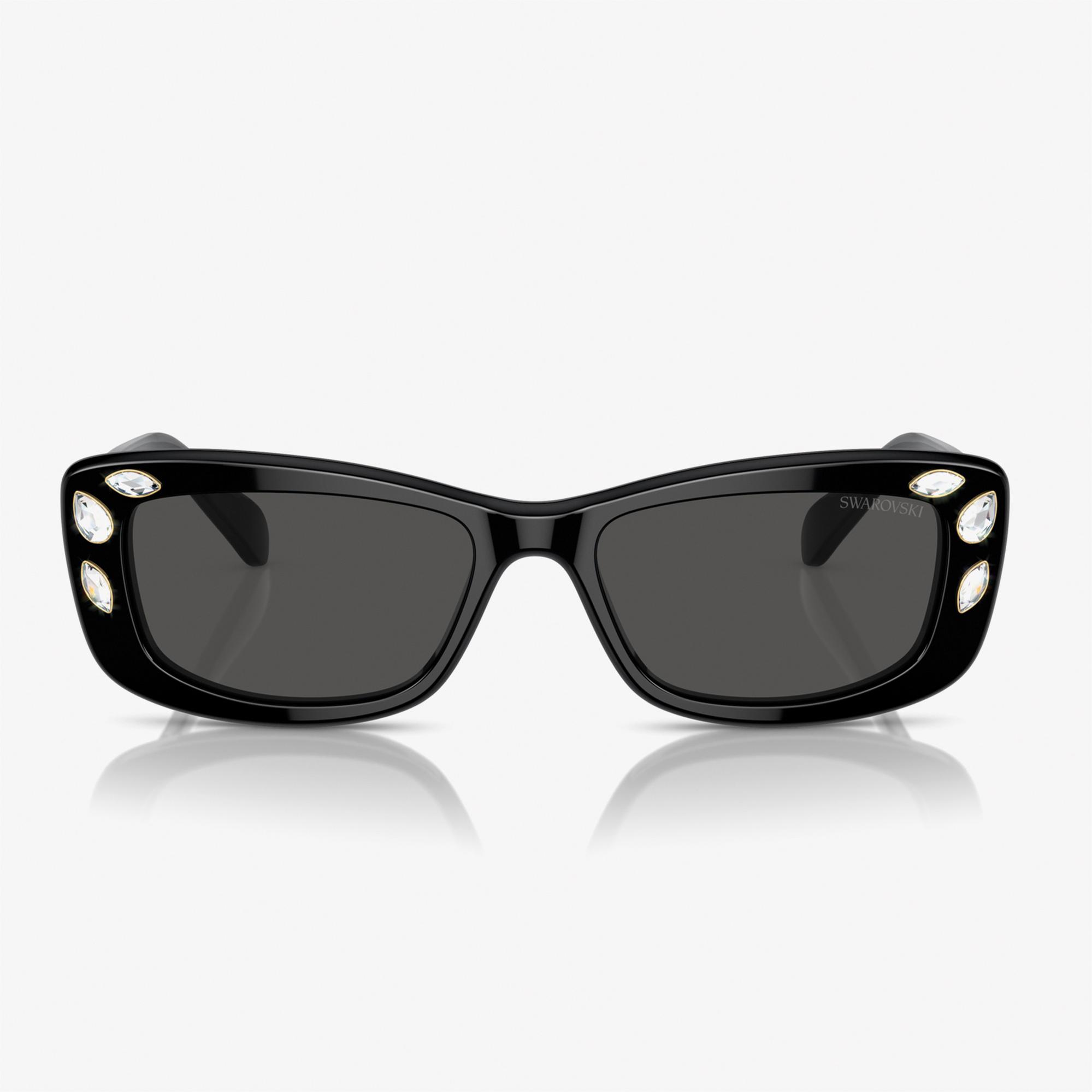 Swarovski 0SK6008 Acetate Kadın Siyah Güneş Gözlüğü