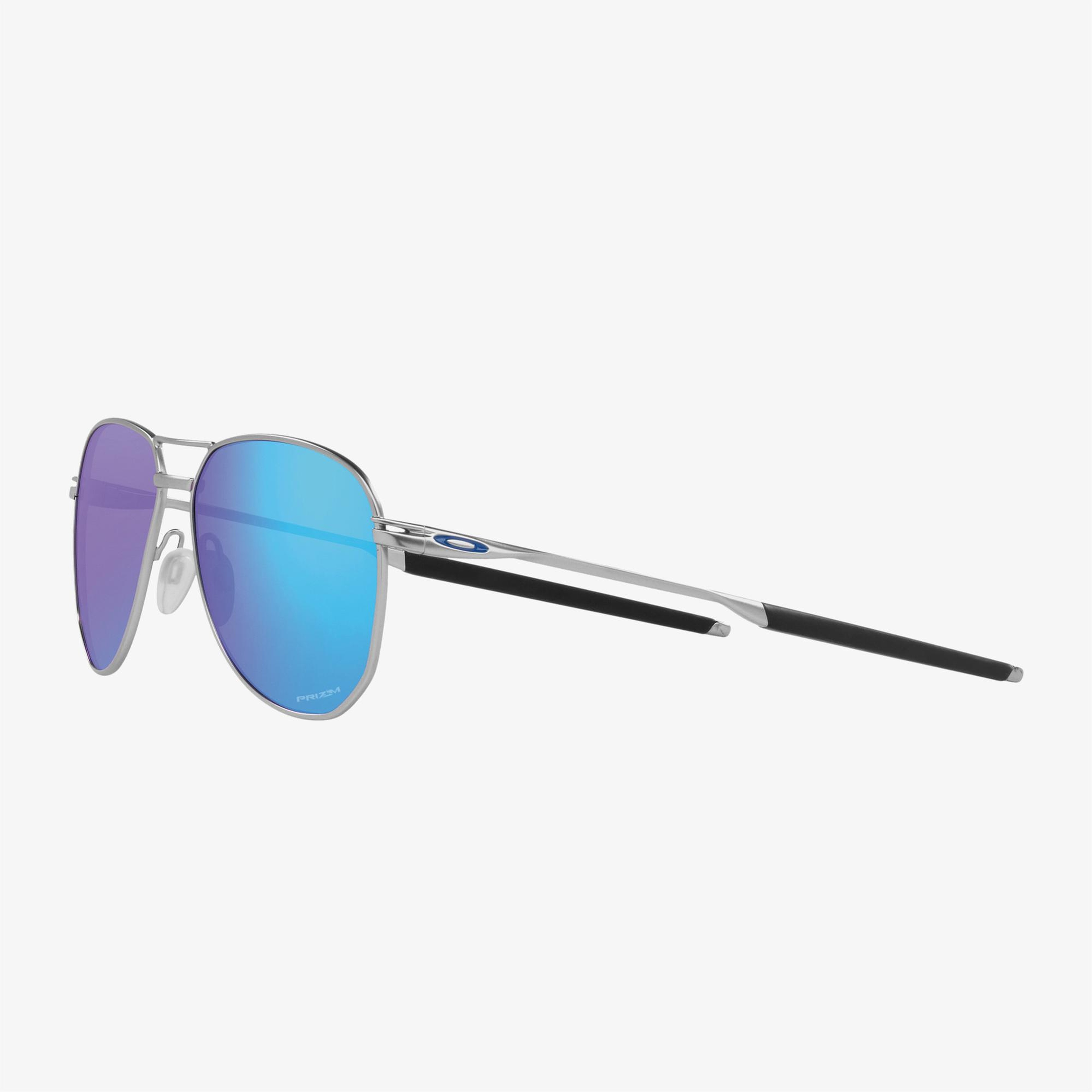 Oakley 0OO4147 Erkek Satin Gümüş Güneş Gözlüğü