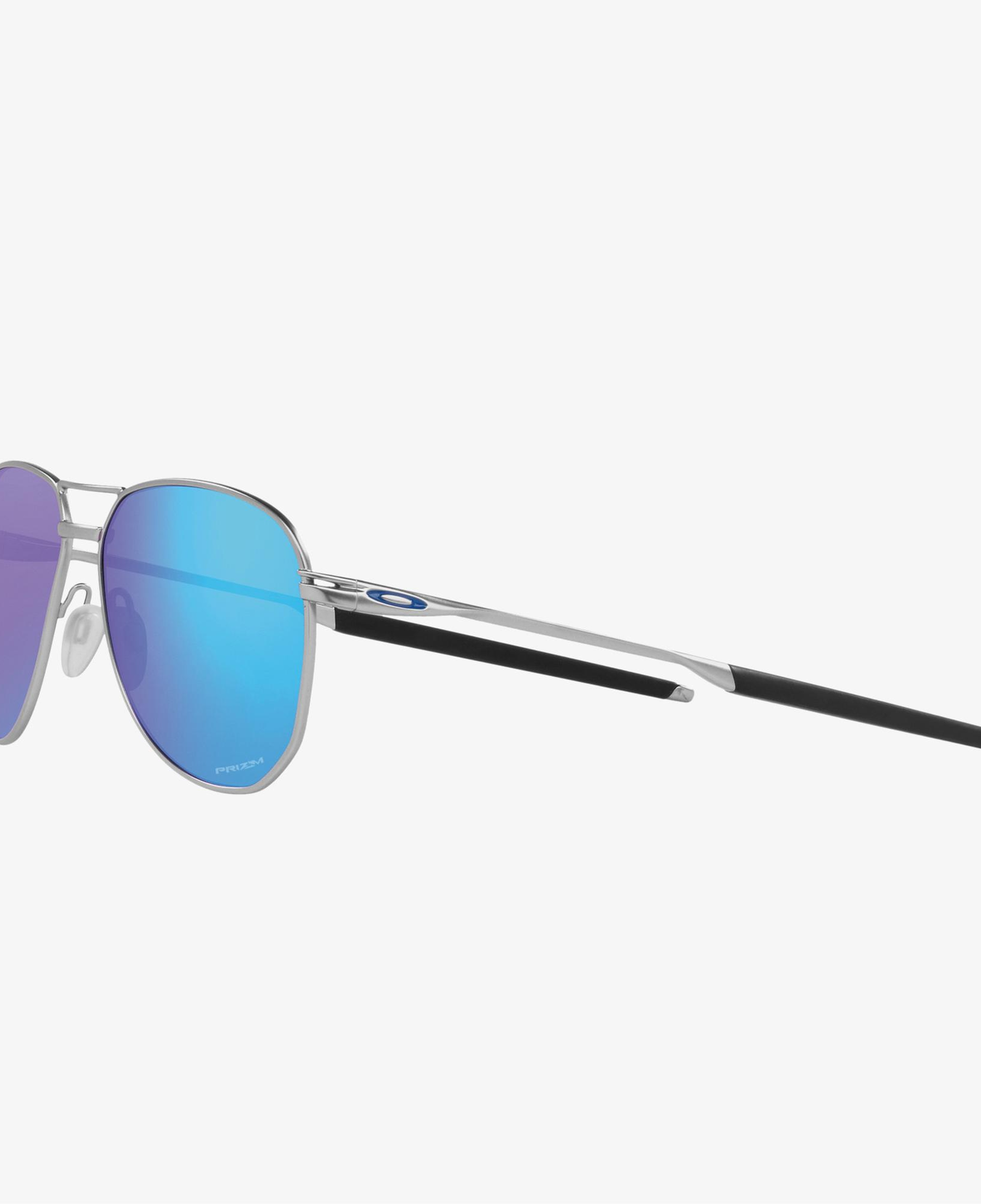 Oakley 0OO4147 Erkek Satin Gümüş Güneş Gözlüğü