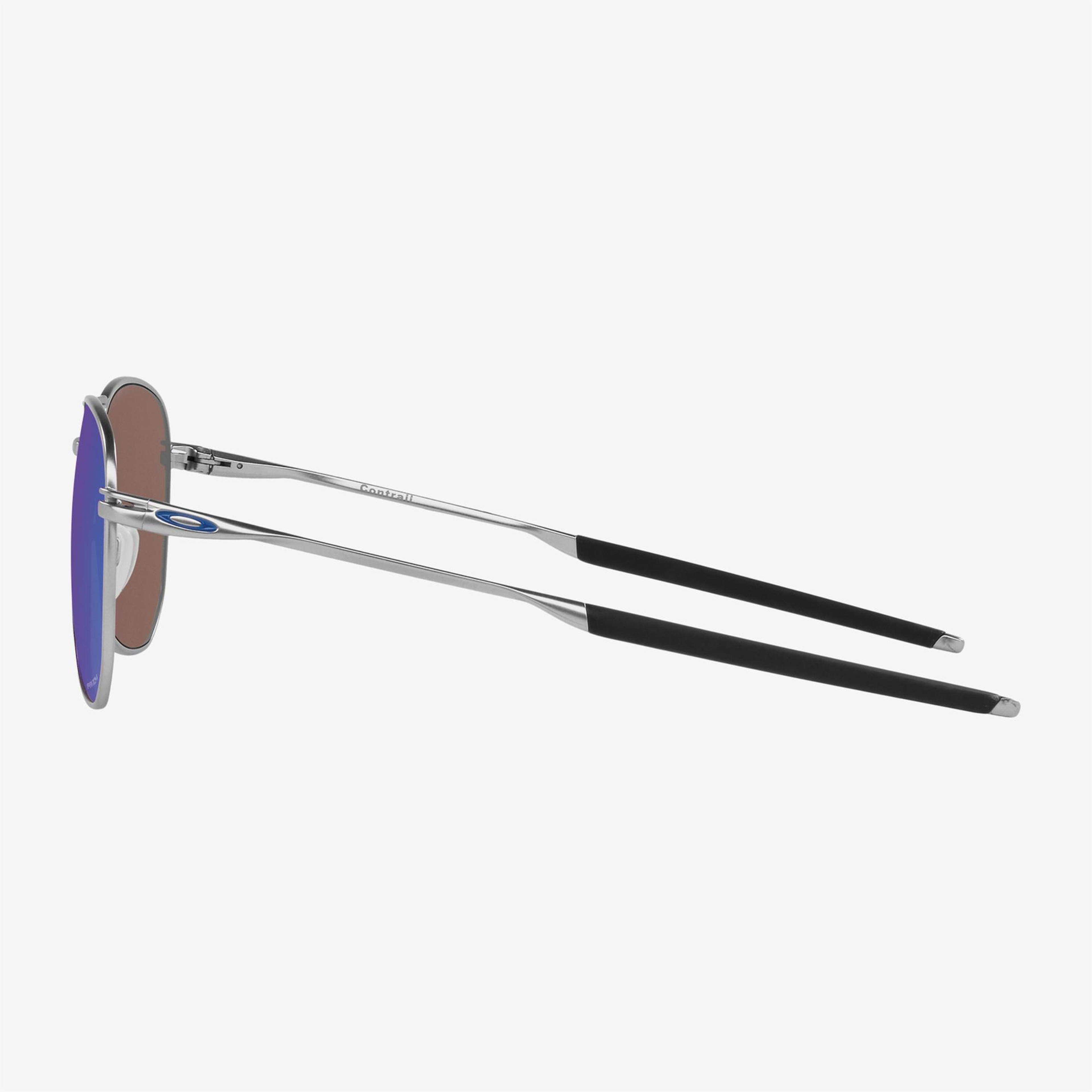 Oakley 0OO4147 Erkek Satin Gümüş Güneş Gözlüğü