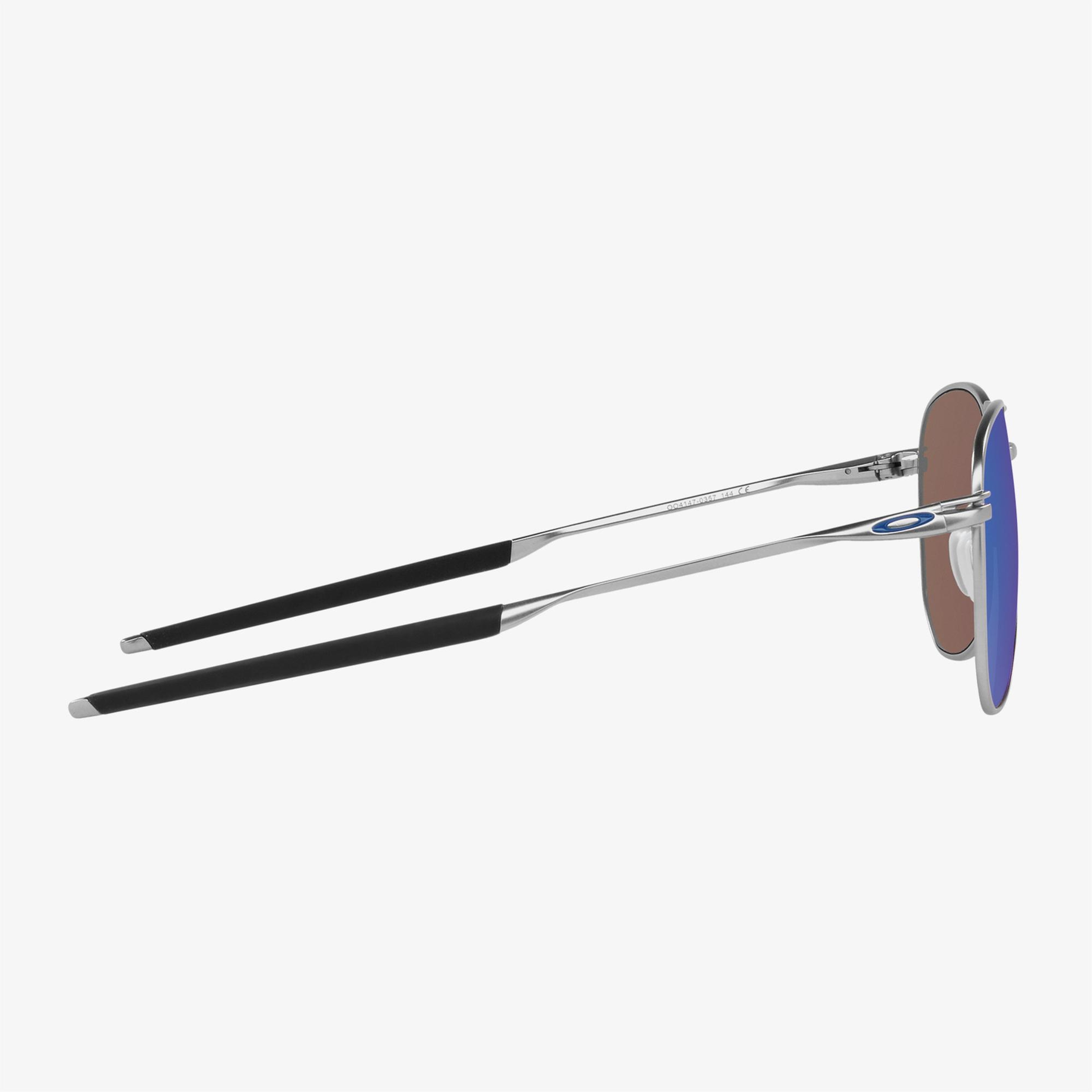 Oakley 0OO4147 Erkek Satin Gümüş Güneş Gözlüğü