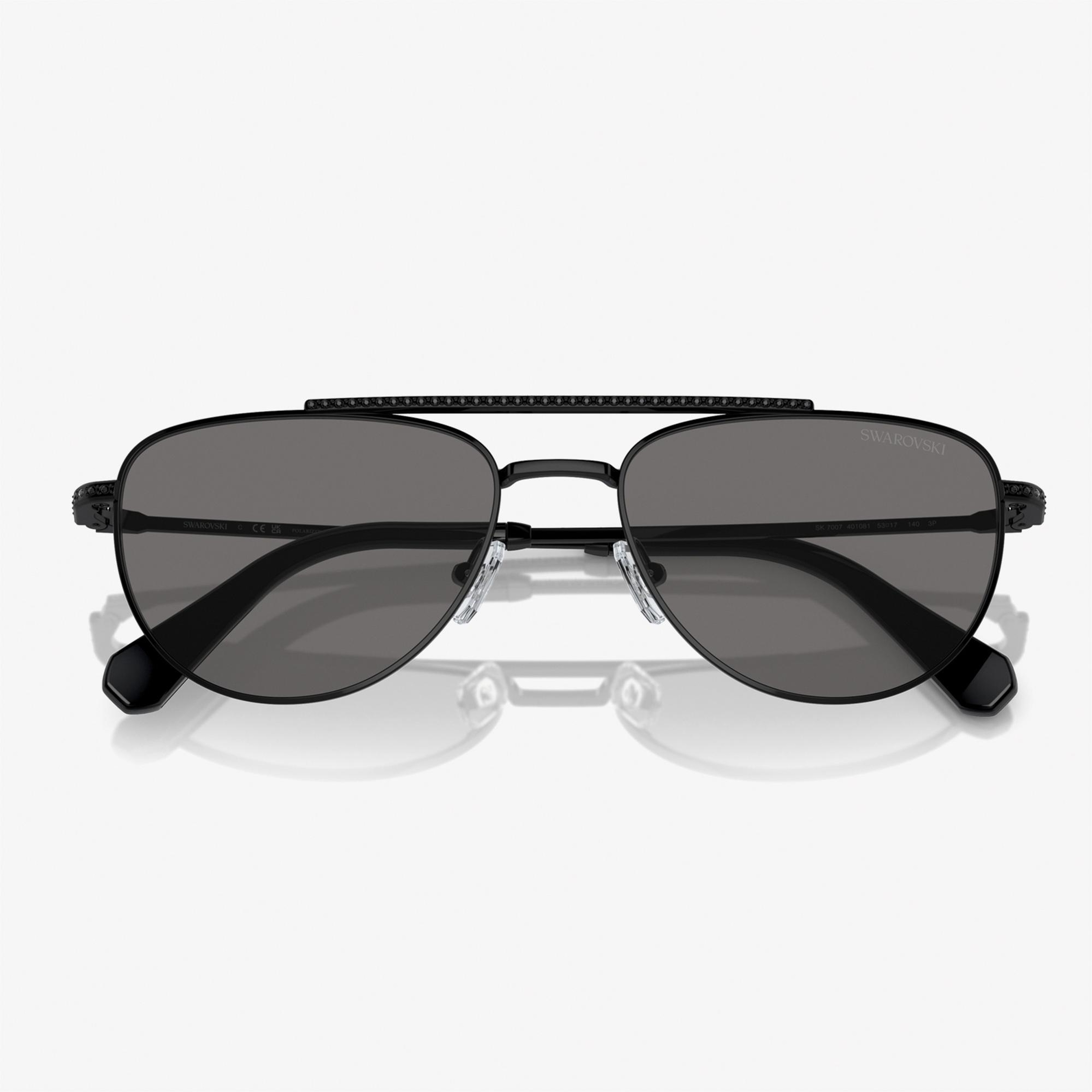 Swarovski 0SK7007 Metal Kadın Siyah Güneş Gözlüğü