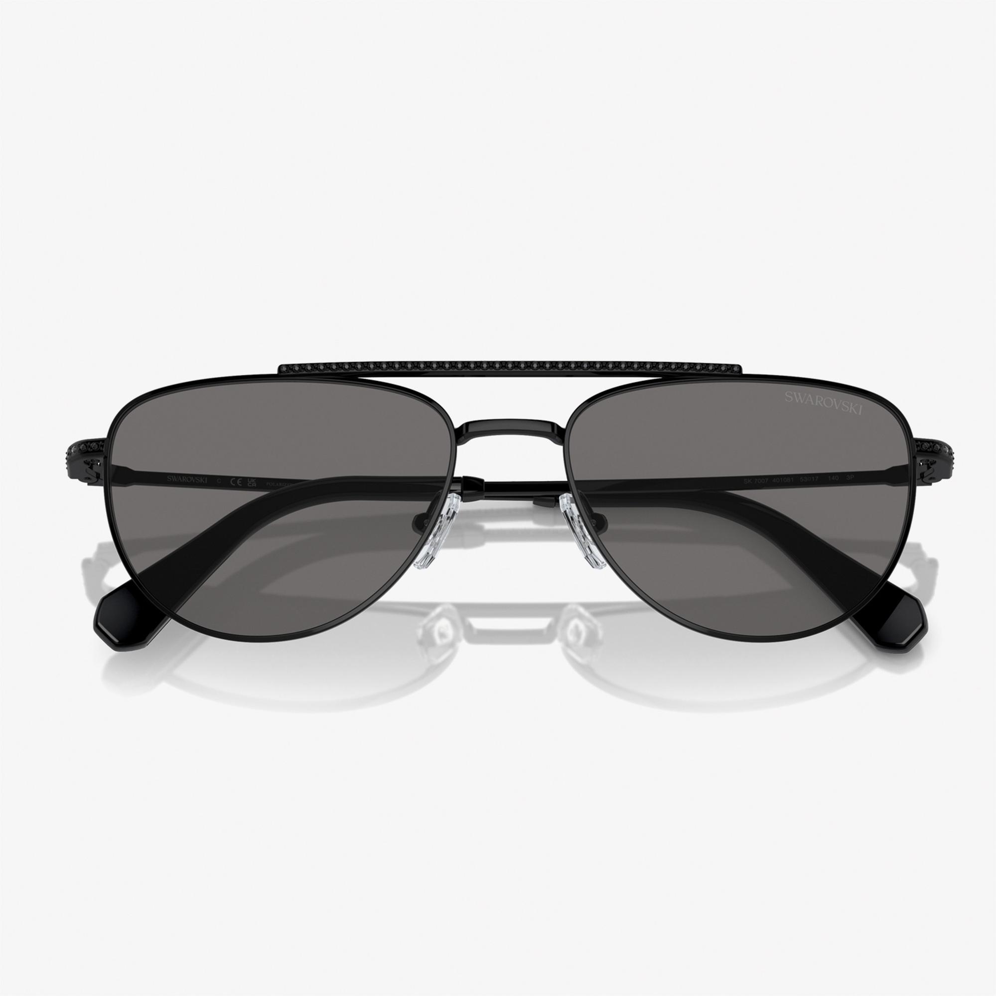 Swarovski 0SK7007 Metal Kadın Siyah Güneş Gözlüğü