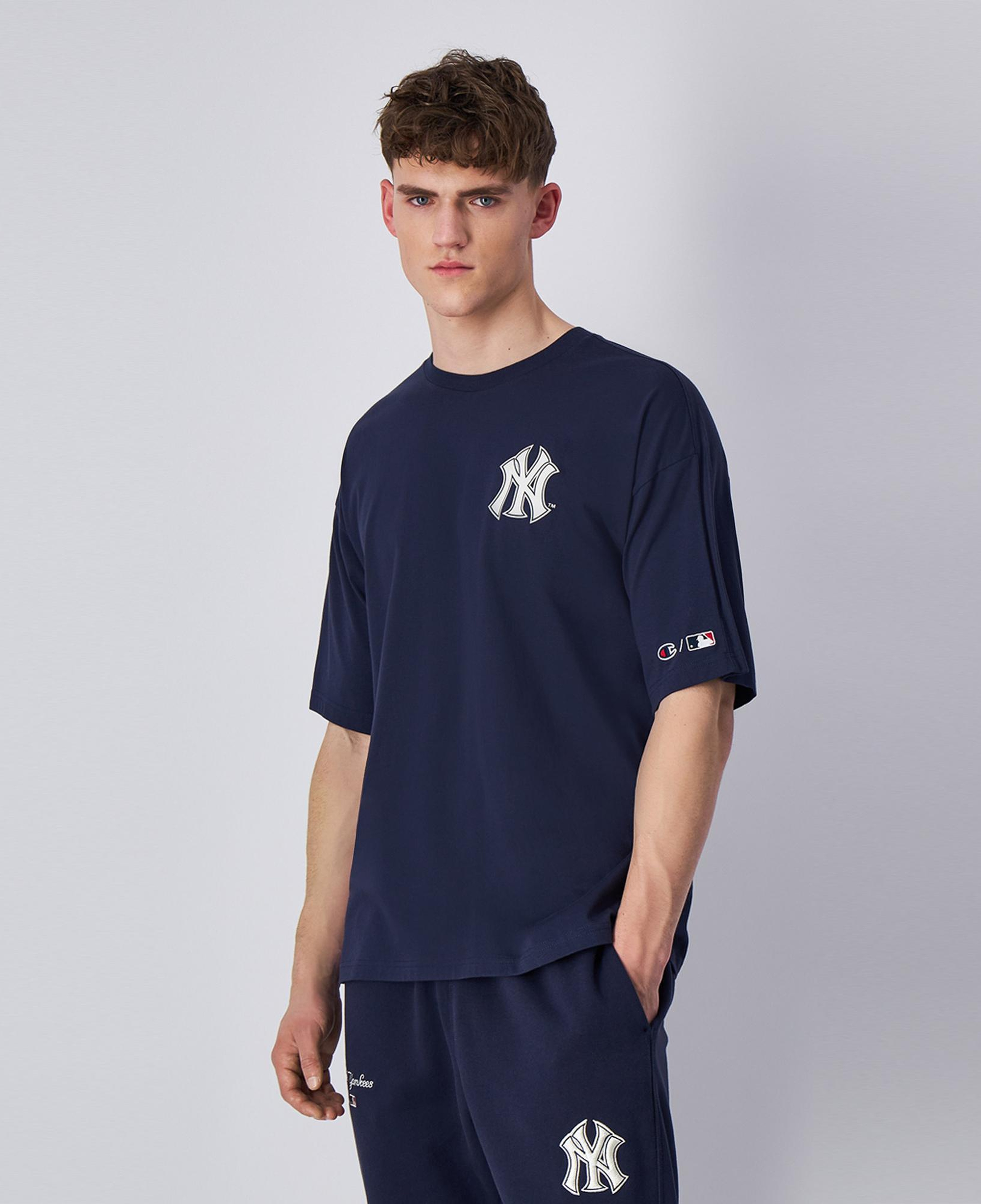 Champion Erkek Lacivert T-Shirt