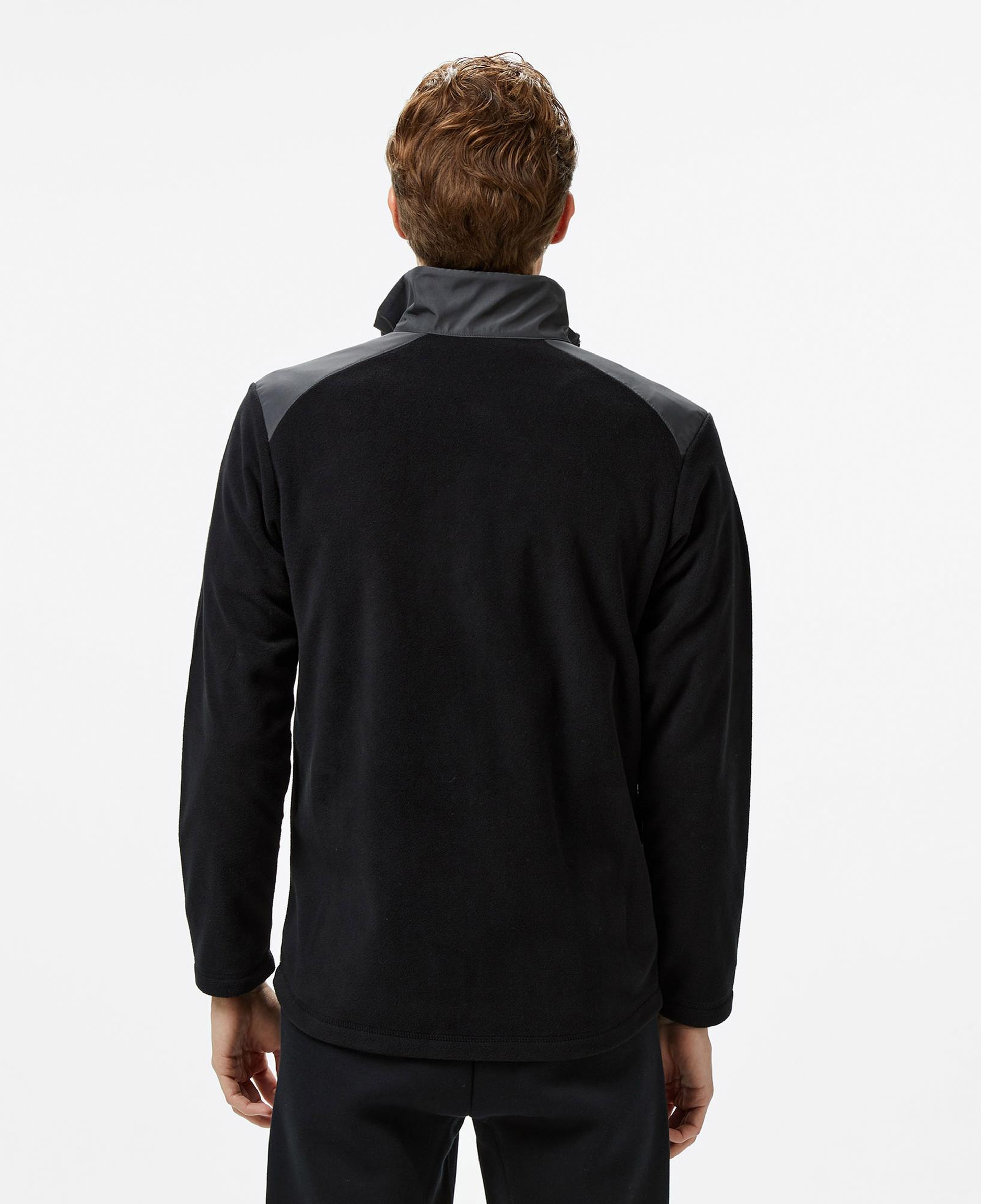 Helly Hansen Block Fullzip Erkek Siyah Polar