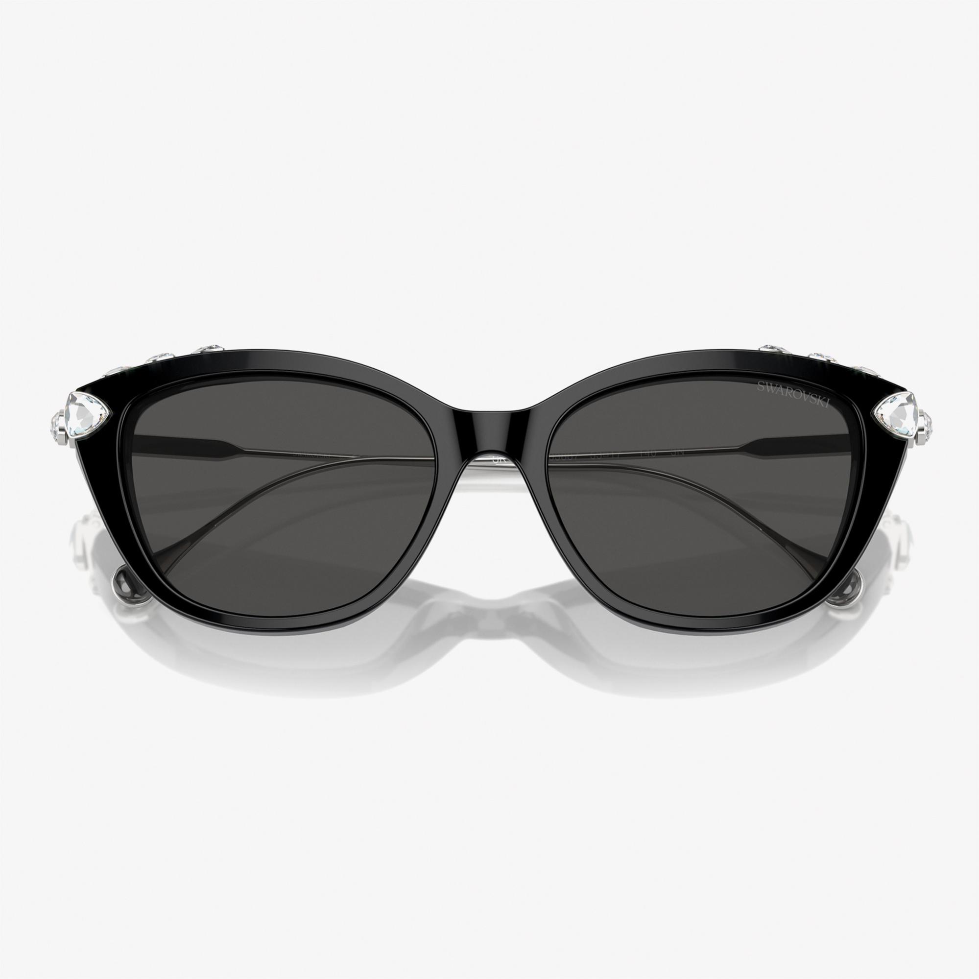 Swarovski 0SK6010 Acetate Kadın Siyah Güneş Gözlüğü