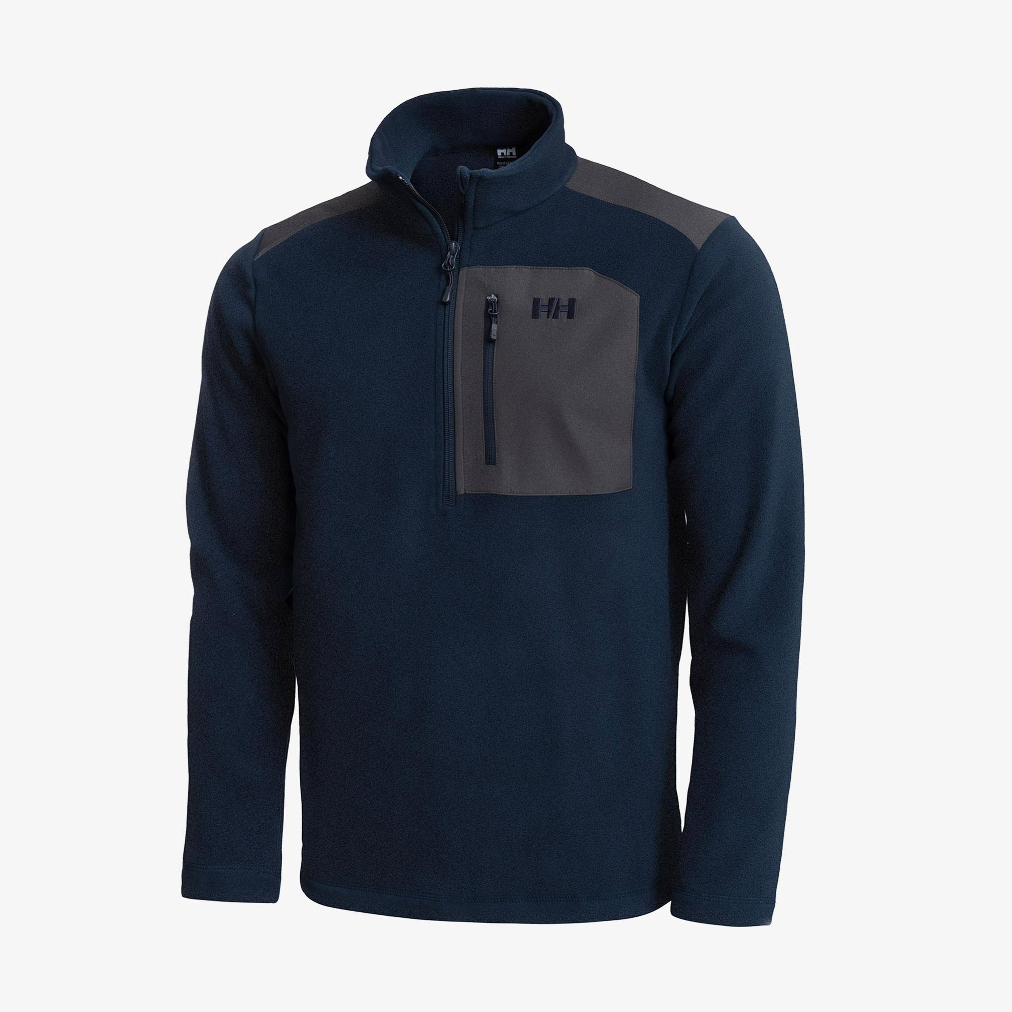 Helly Hansen Block Halfzip Polar Erkek Lacivert Sweatshirt
