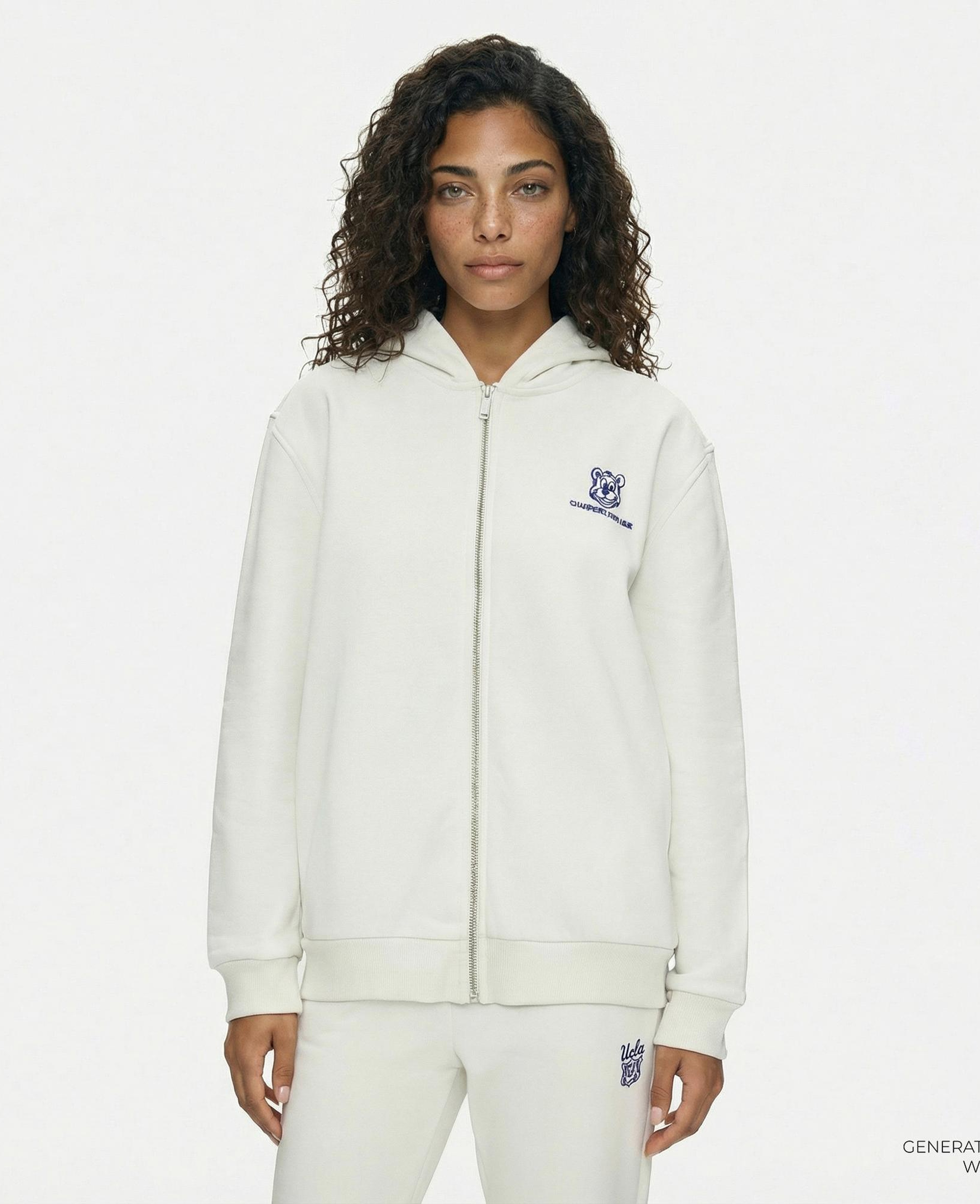 Ucla Esther Kadın Krem Rengi Sweatshirt