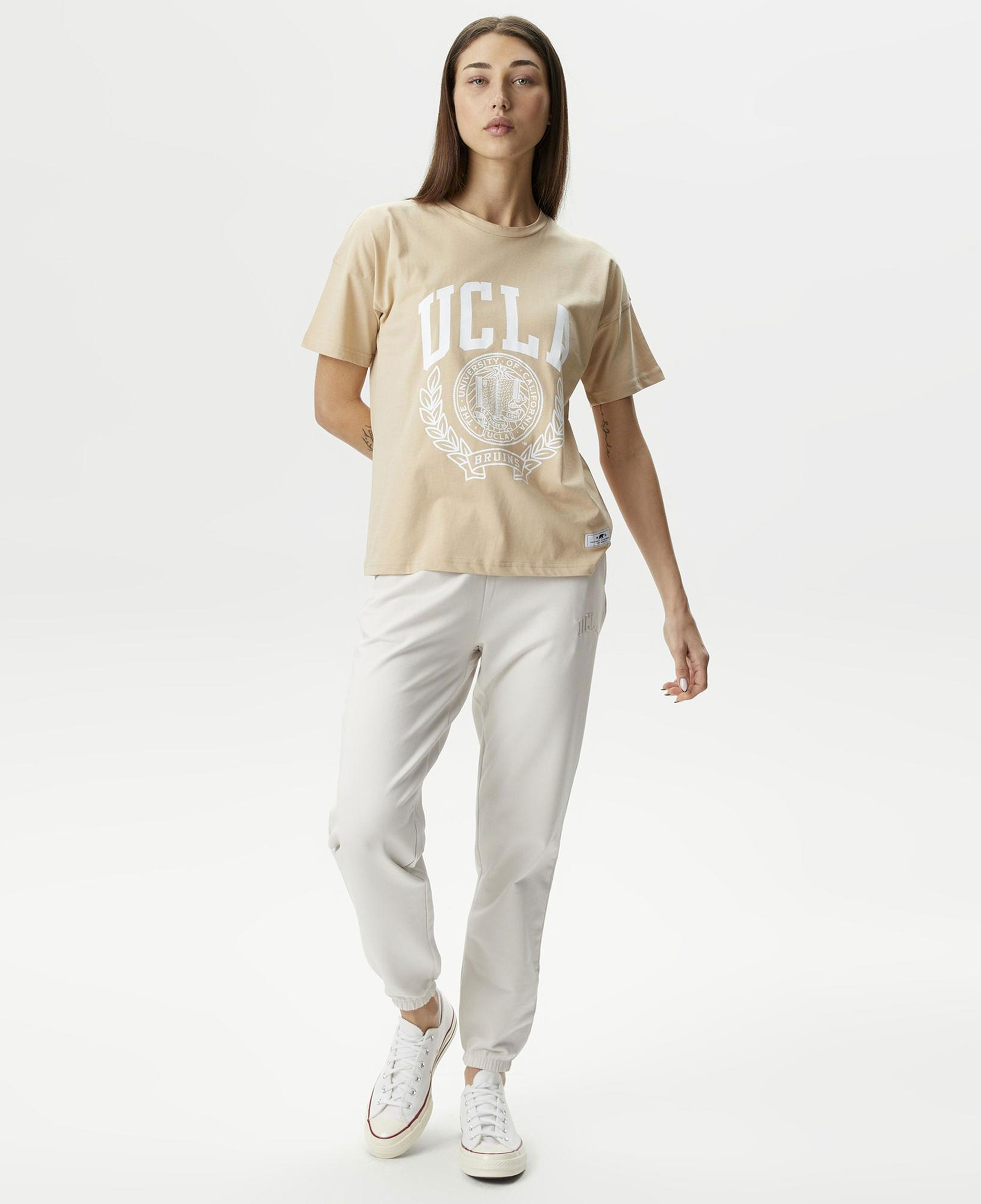 Ucla Avalon Kadın Krem Rengi T-Shirt