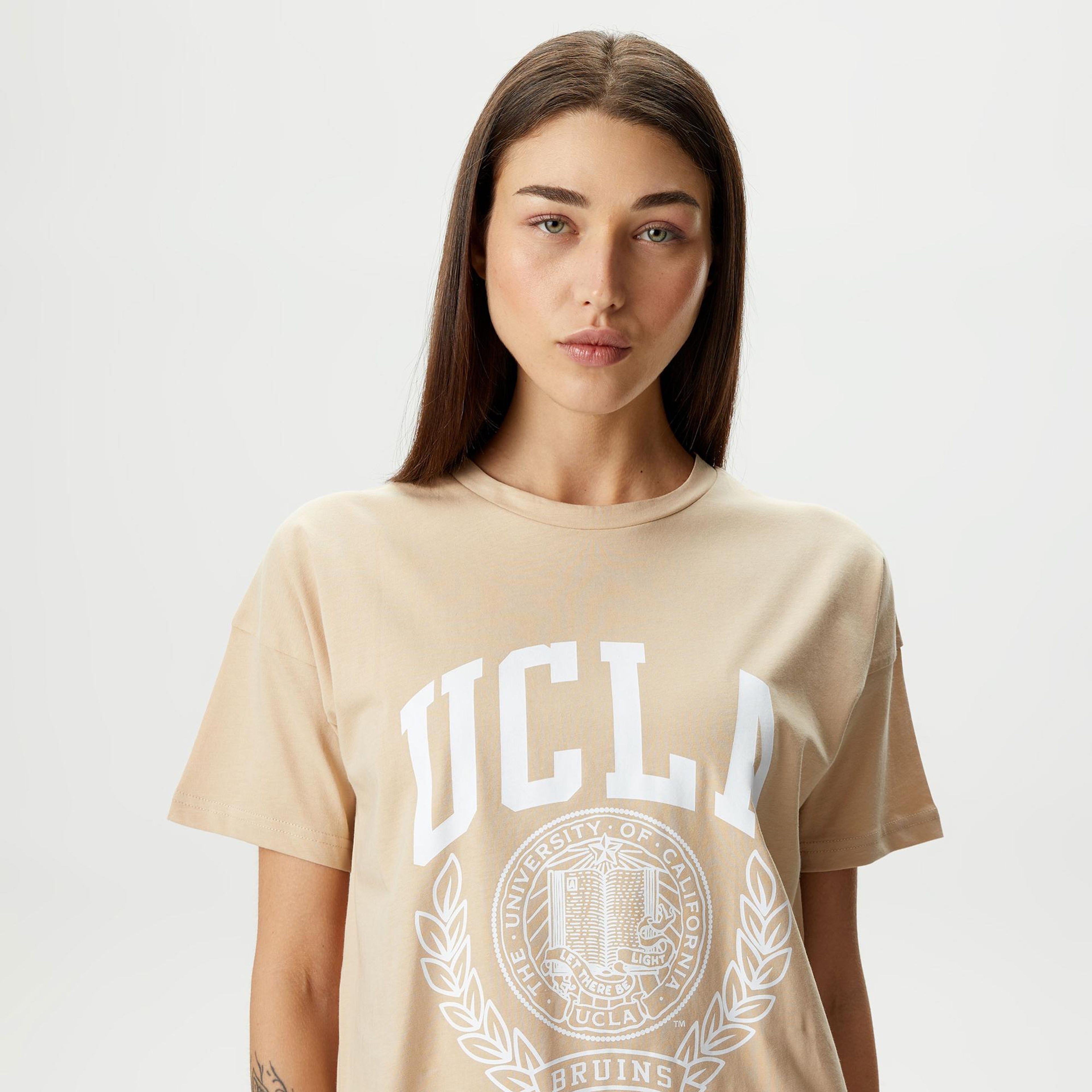 Ucla Avalon Kadın Krem Rengi T-Shirt