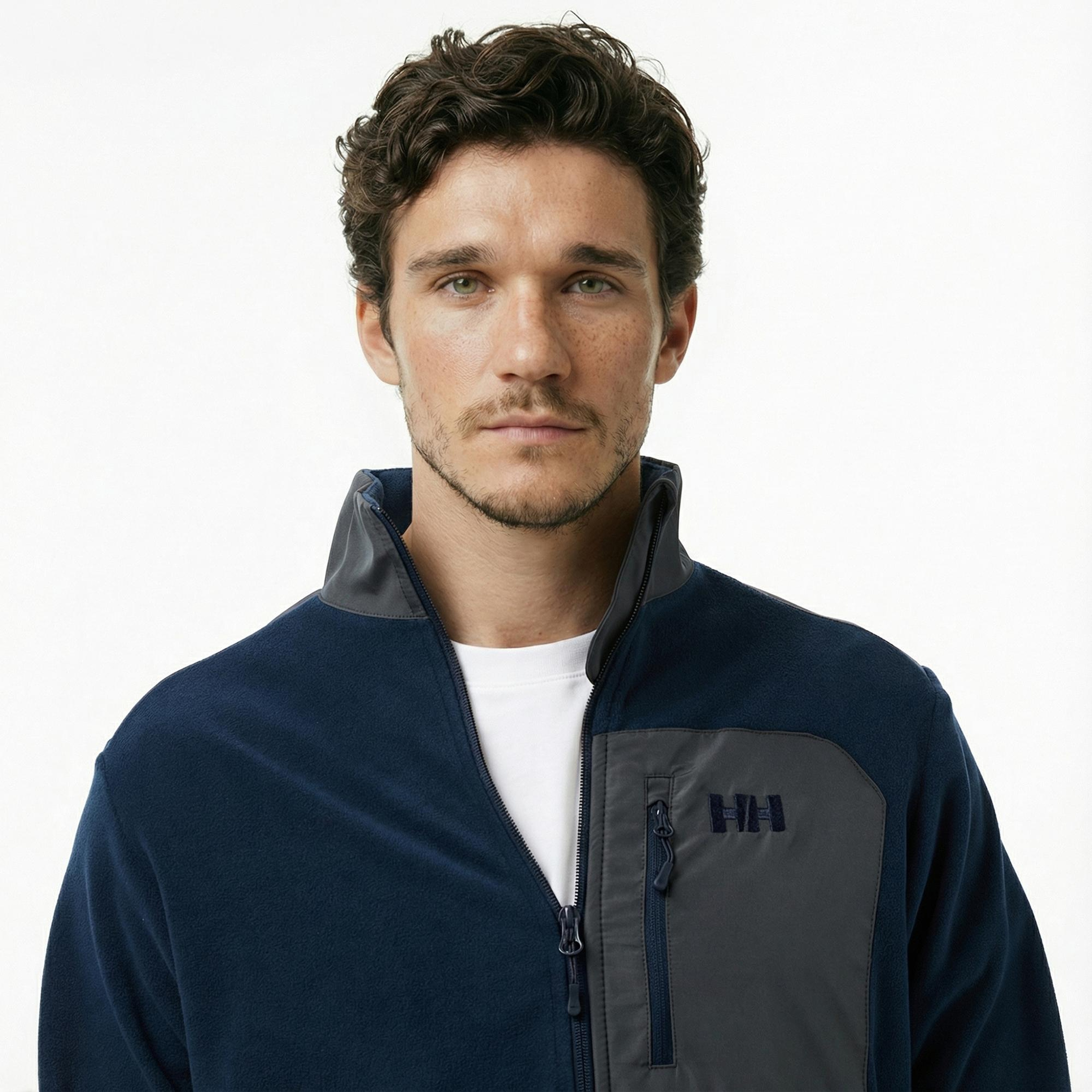 Helly Hansen Block Fullzip Polar Erkek Lacivert Ceket