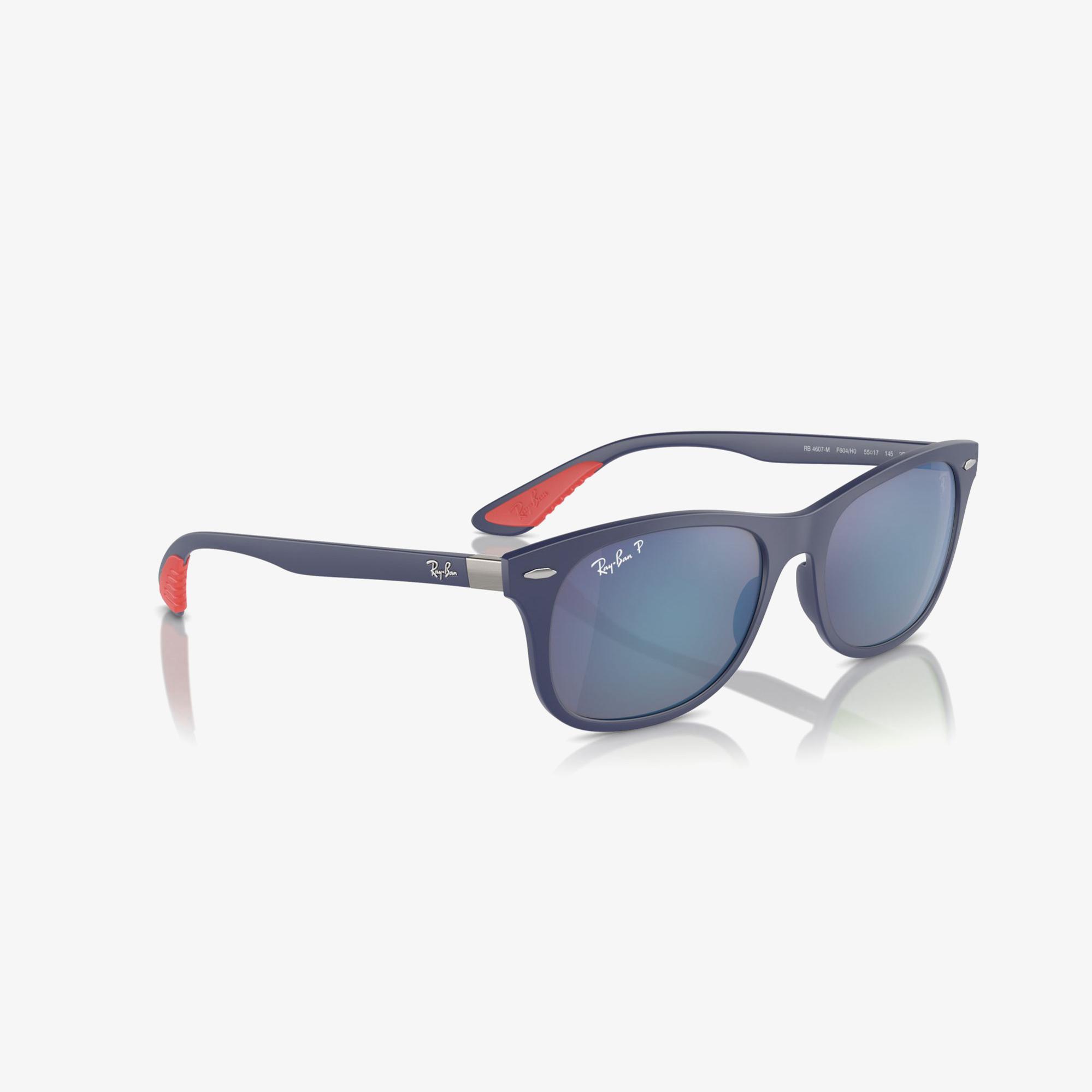 RAY-BAN Rb467M Scuderia Ferrari Collection Unisex Mavi Güneş Gözlüğü