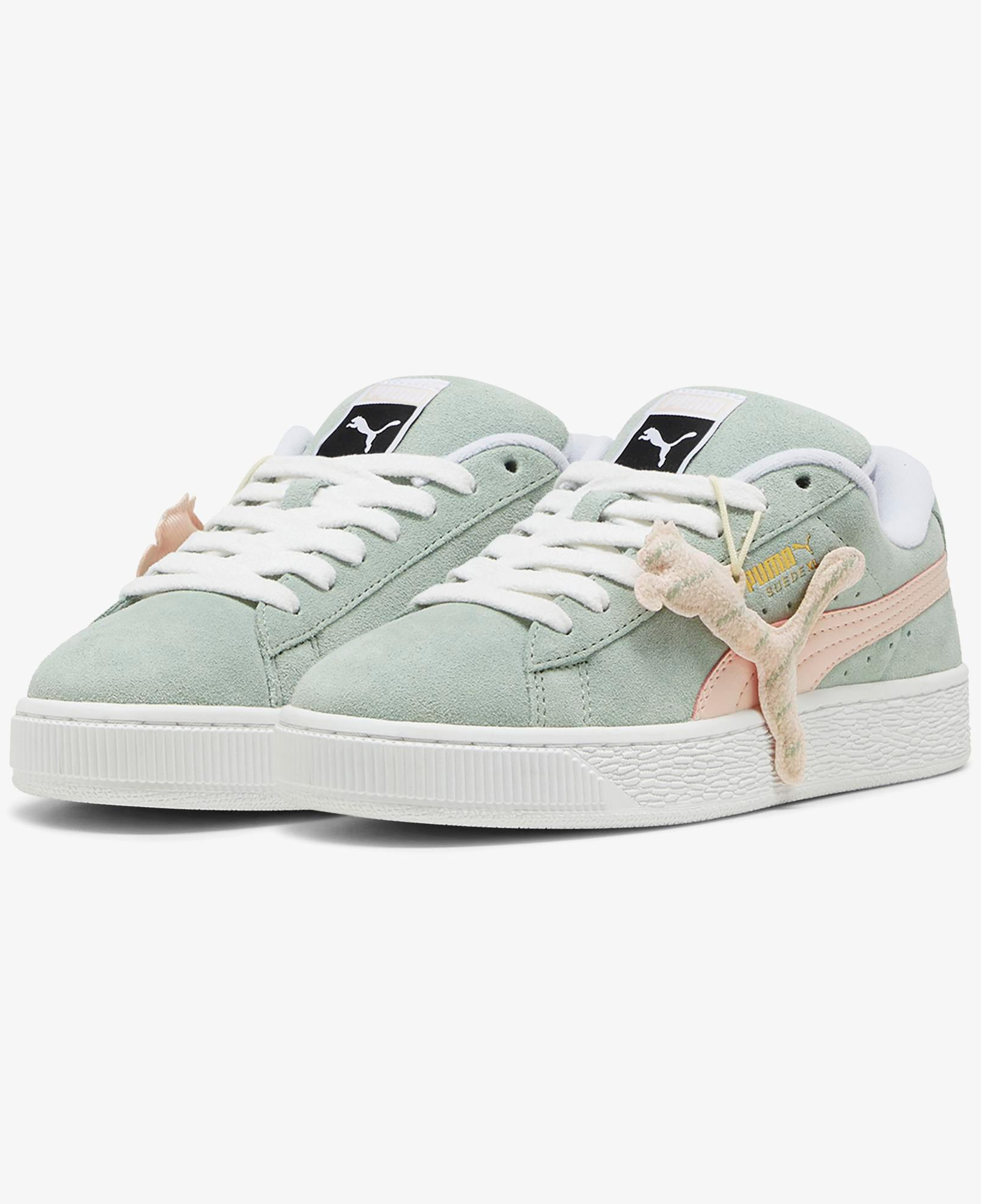 Puma Suede Xl Merry X-Mas Kadın Yeşil Spor Ayakkabı