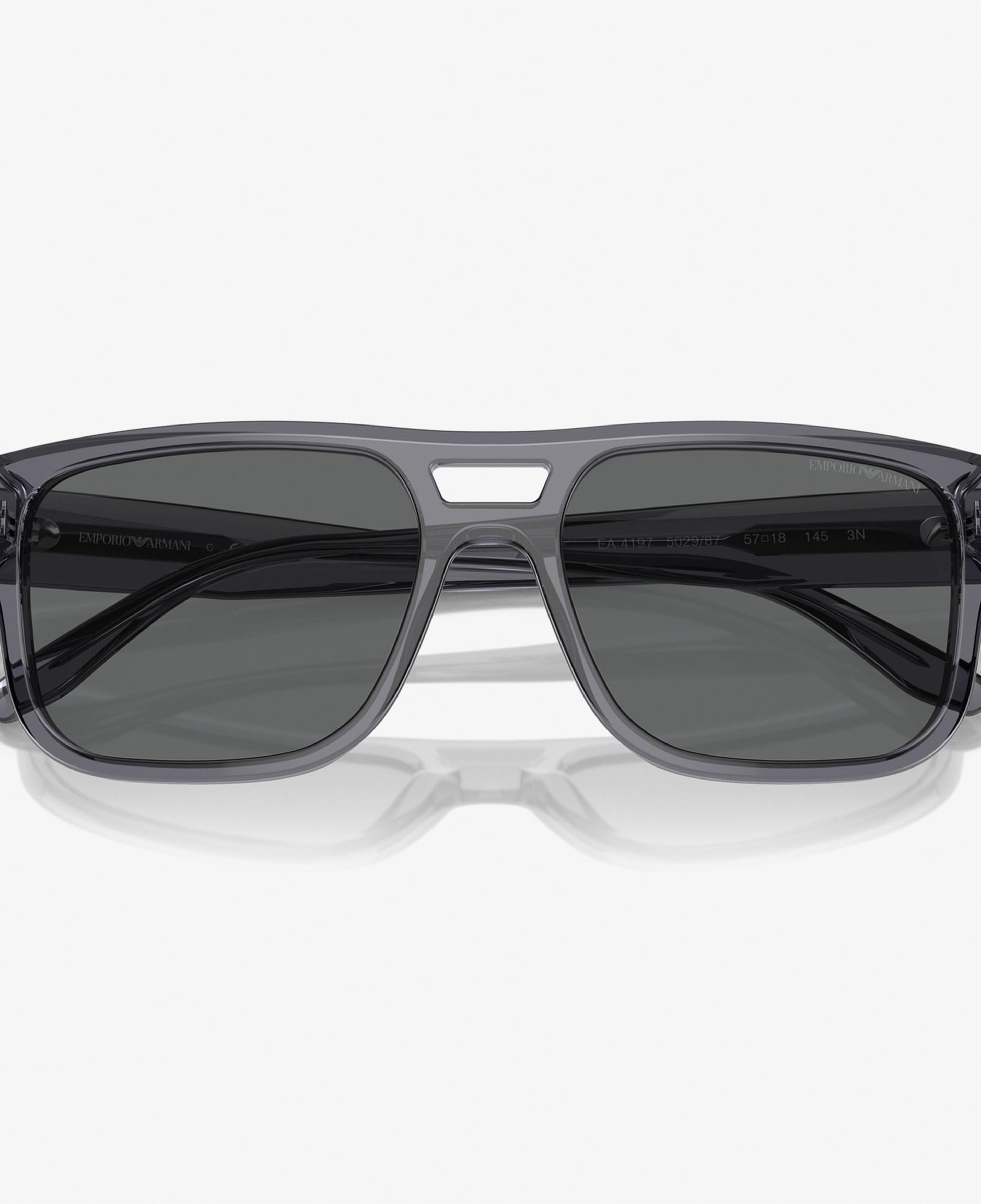 Emporio Armani 0EA4197 Acetate Erkek Koyu Gri Güneş Gözlüğü