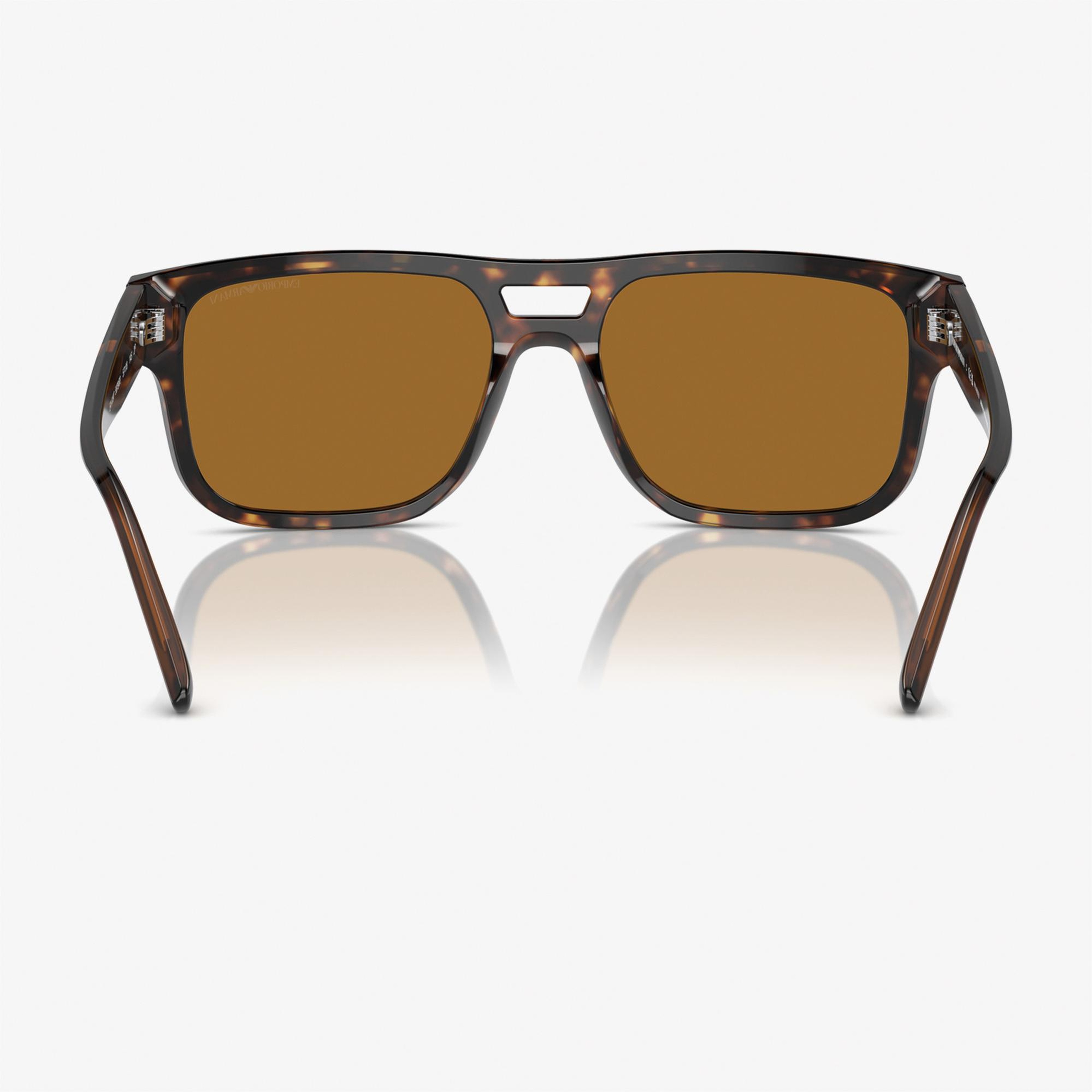 Emporio Armani 0EA4197 Acetate Erkek Kahverengi Güneş Gözlüğü