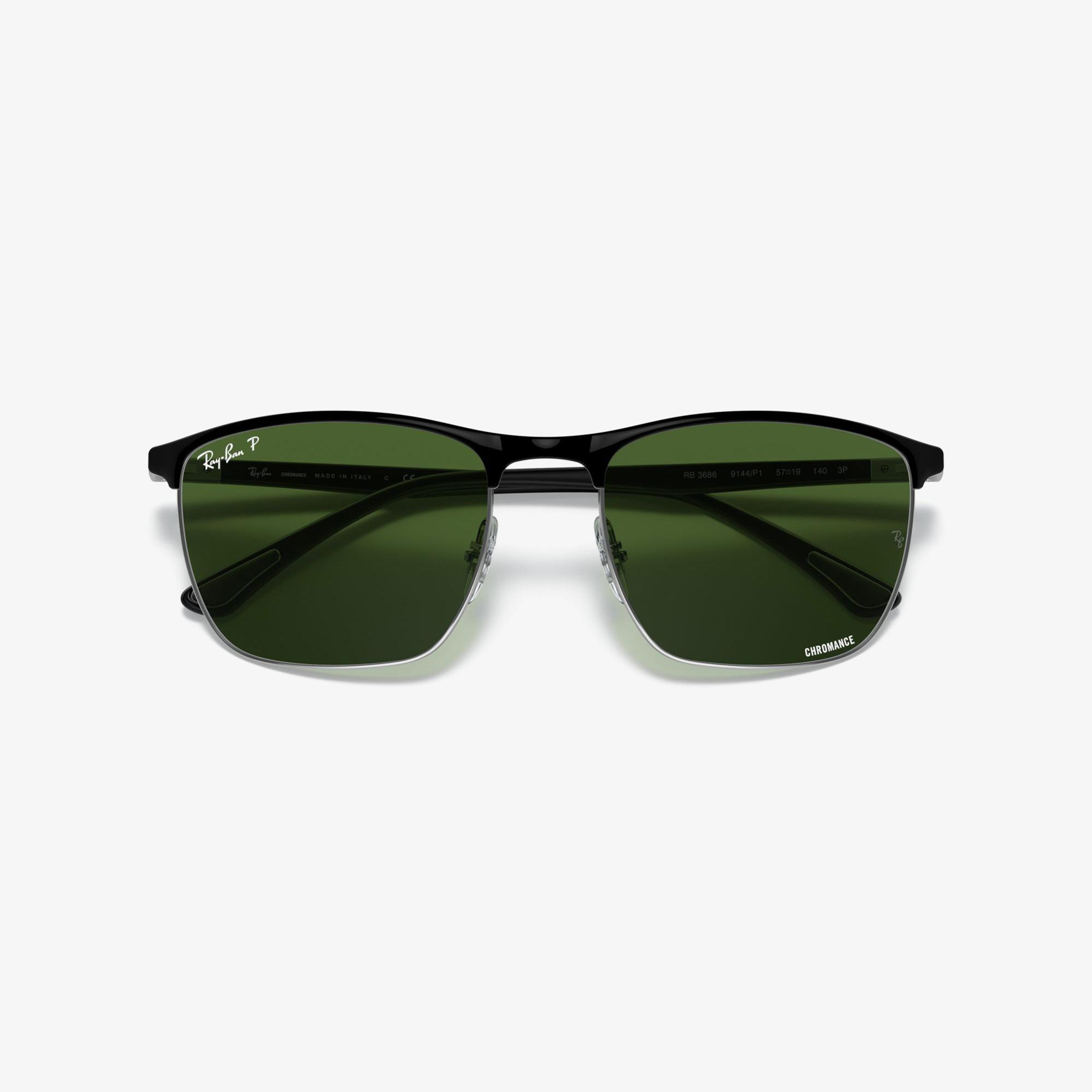 RAY-BAN 0RB3686 Unisex Siyah Güneş Gözlüğü