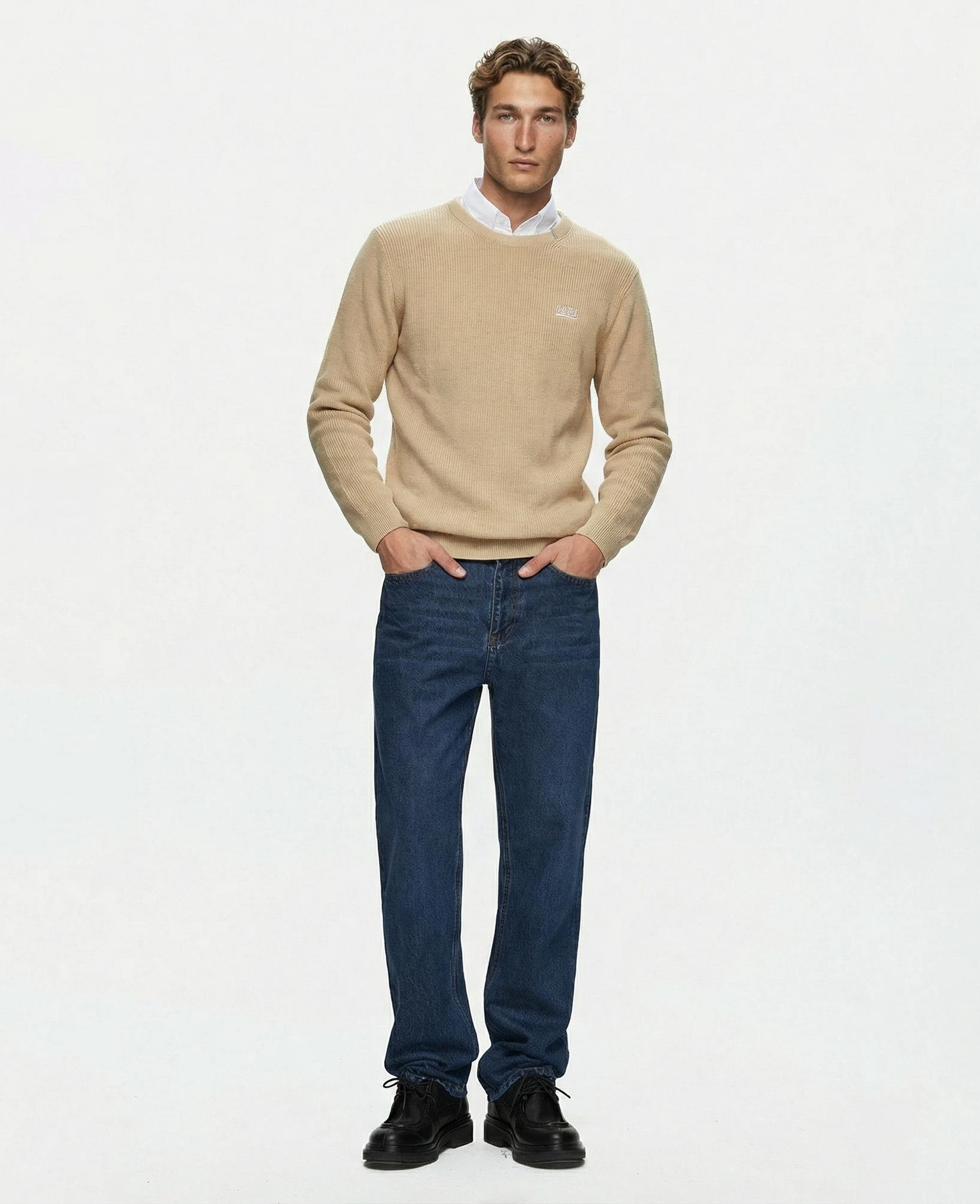 Ucla Emory Erkek Bej Triko