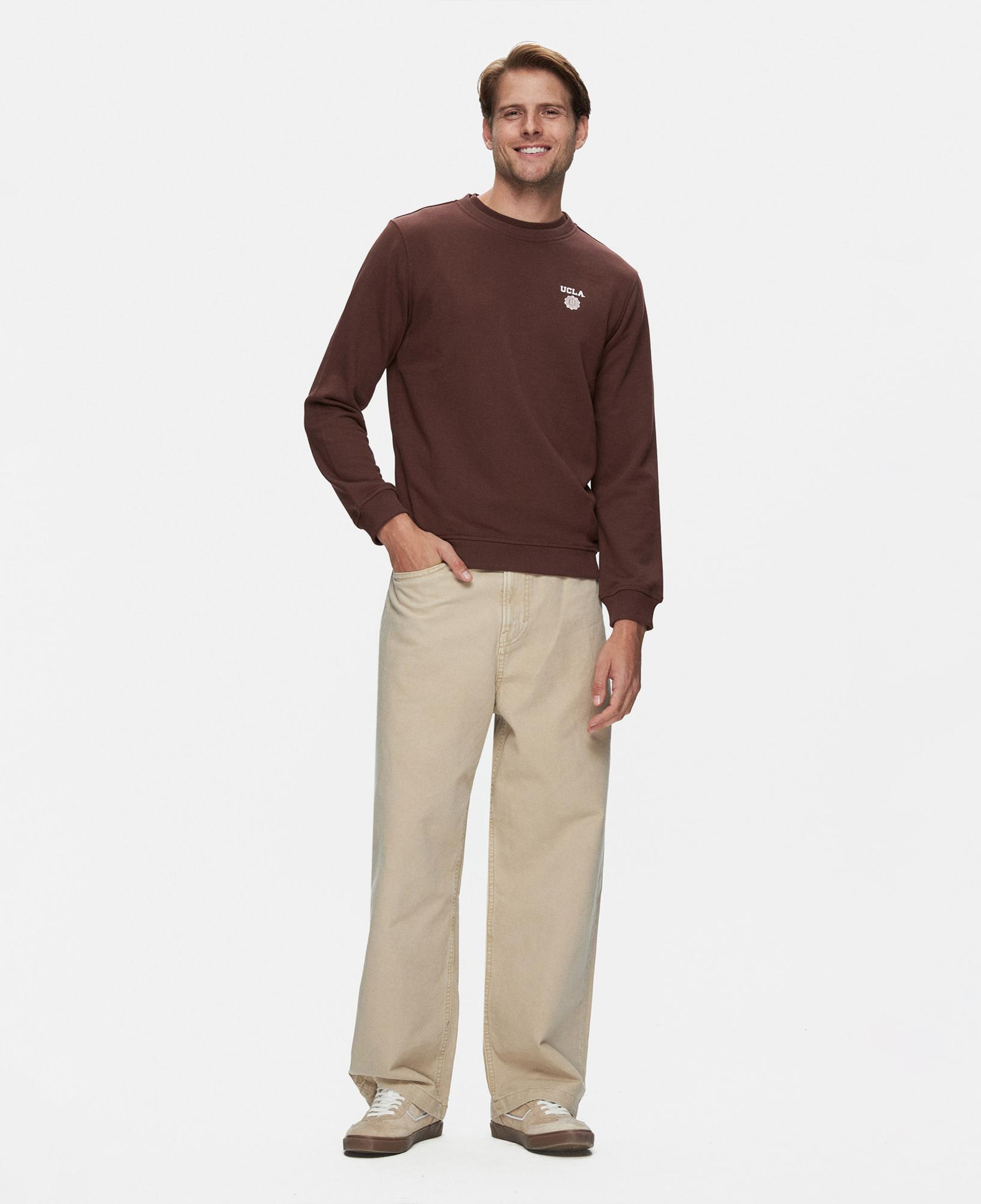 Ucla Valley Erkek Pembe Sweatshirt