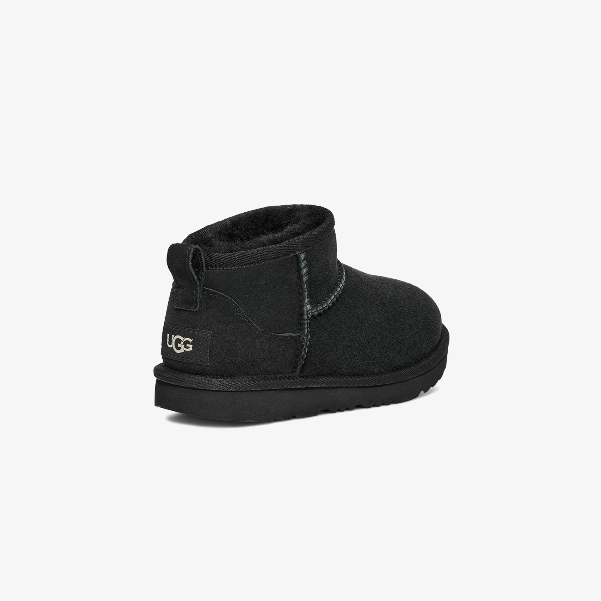 UGG Classic Ultra Mini Çocuk Siyah Bot