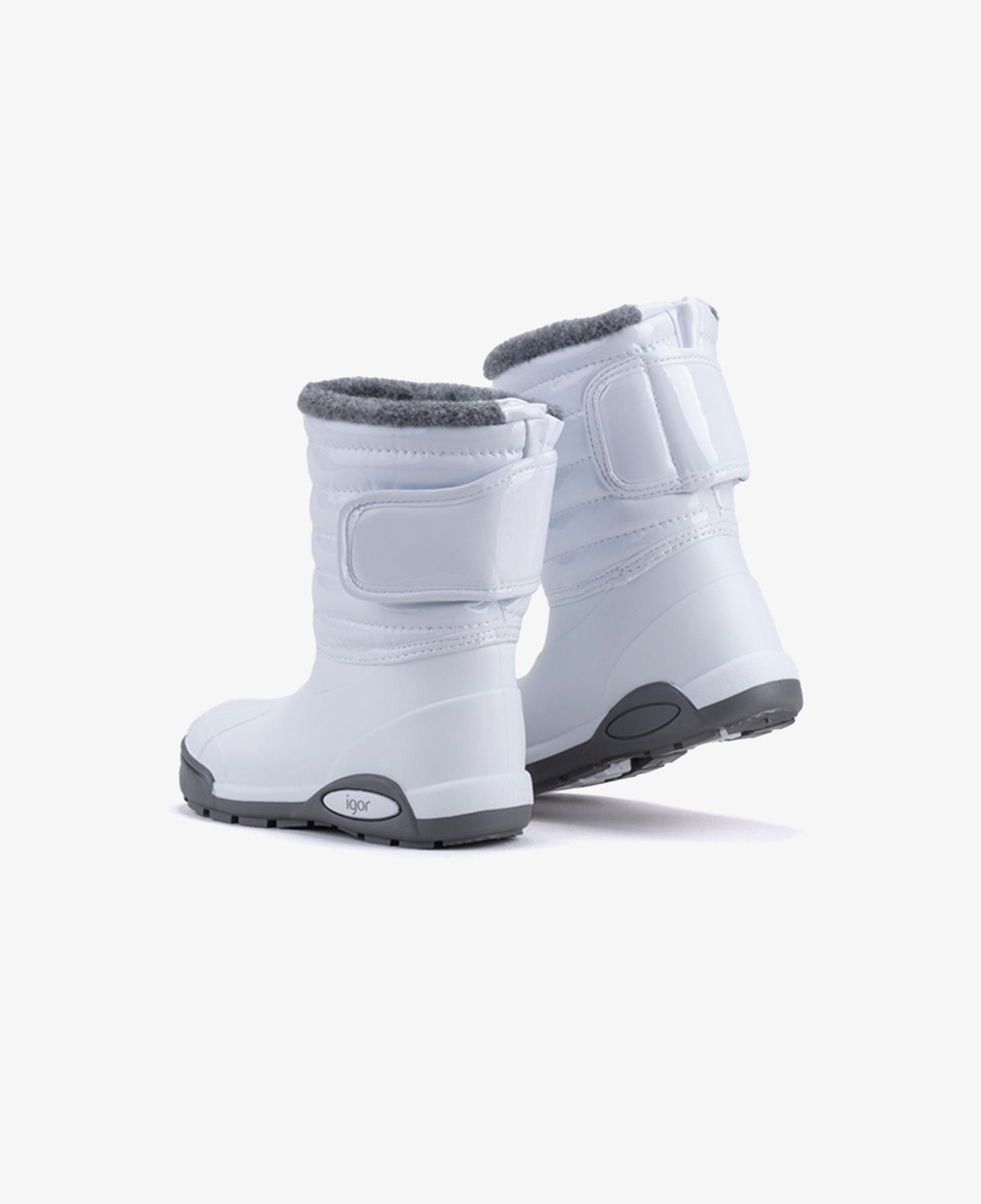 IGOR Topo Ski Charol Çocuk Beyaz Bot