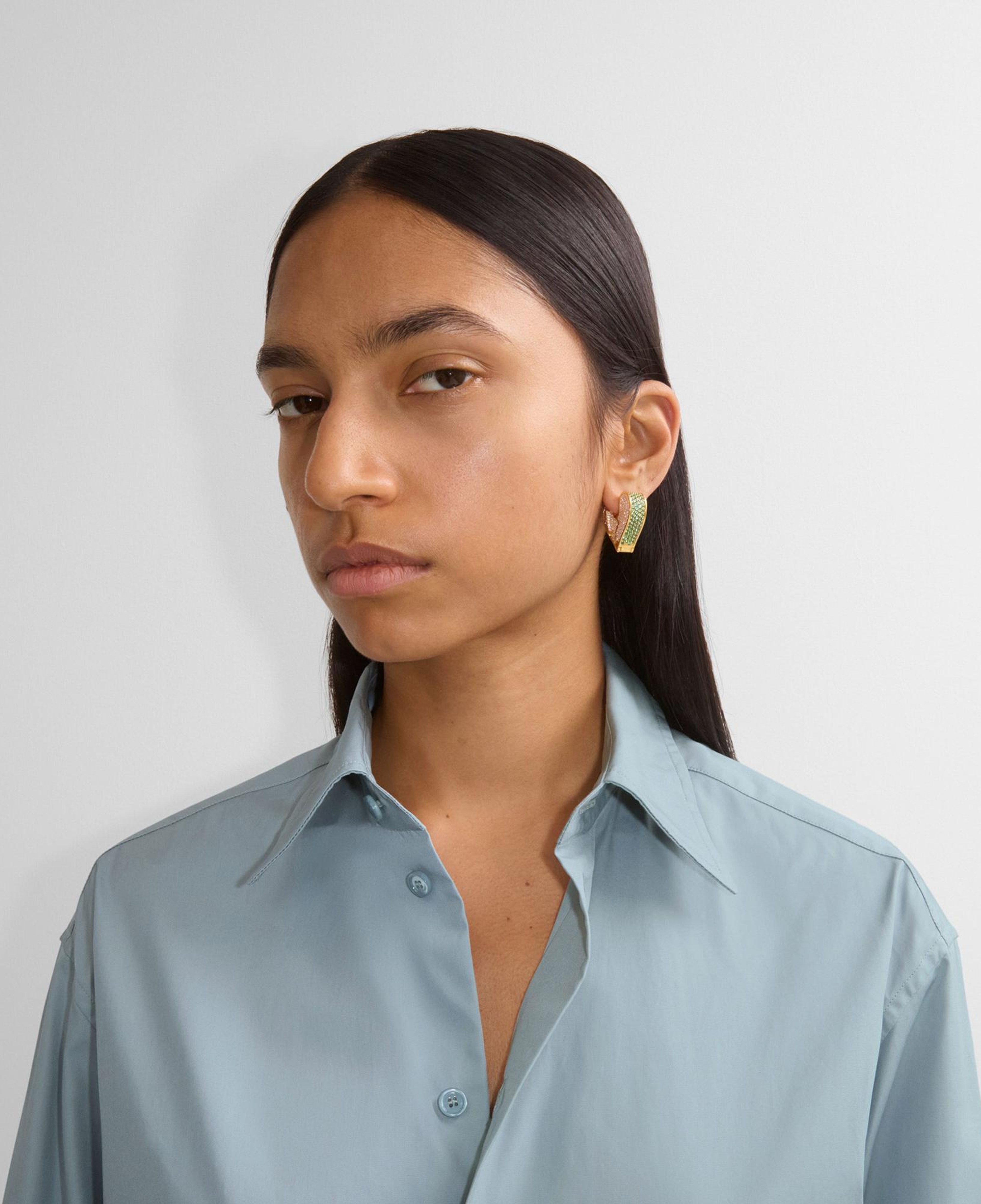 Burberry Souvenir Pavé Kadın Altın Rengi Küpe