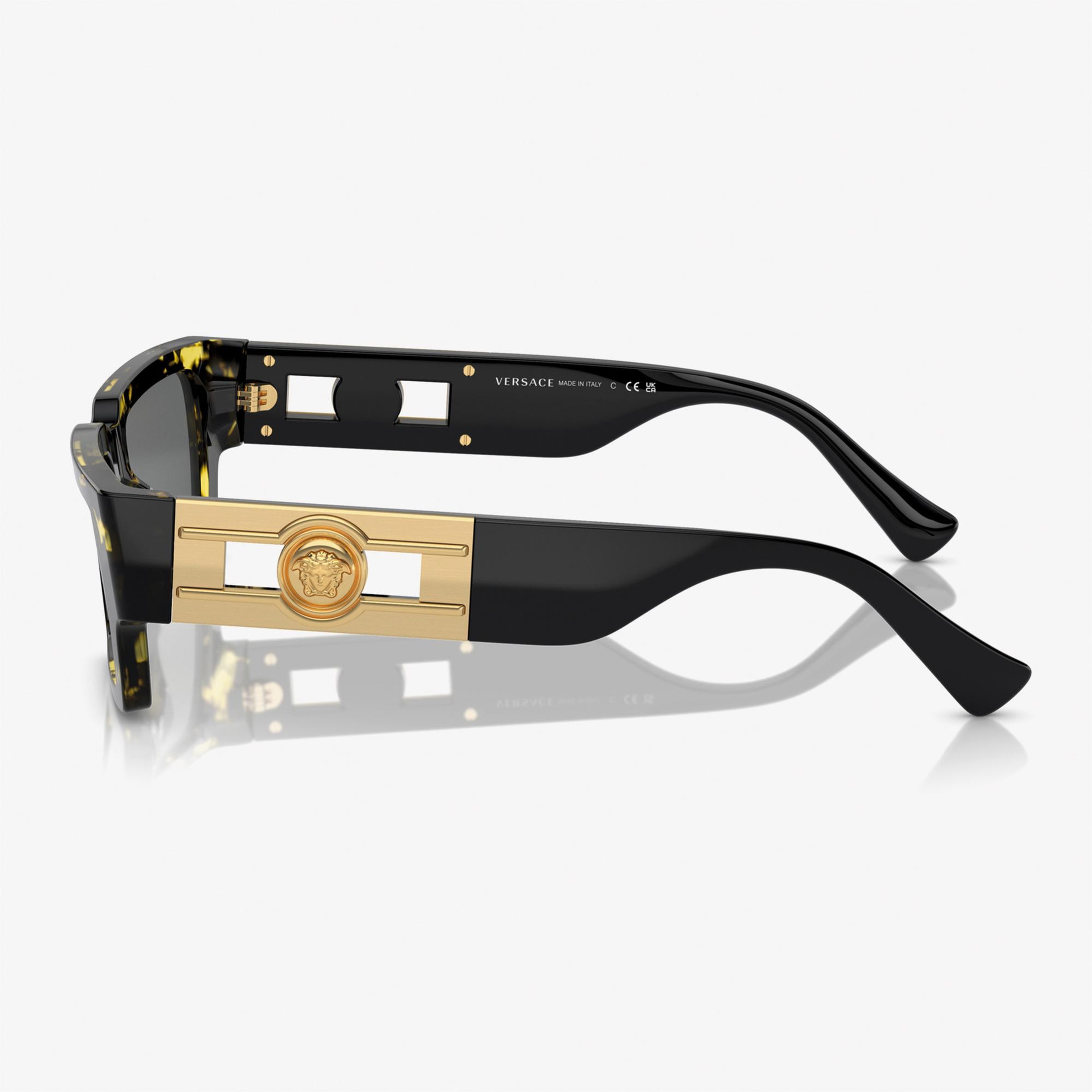 VERSACE 0VE4459 Acetate Unisex Kahverengi Güneş Gözlüğü