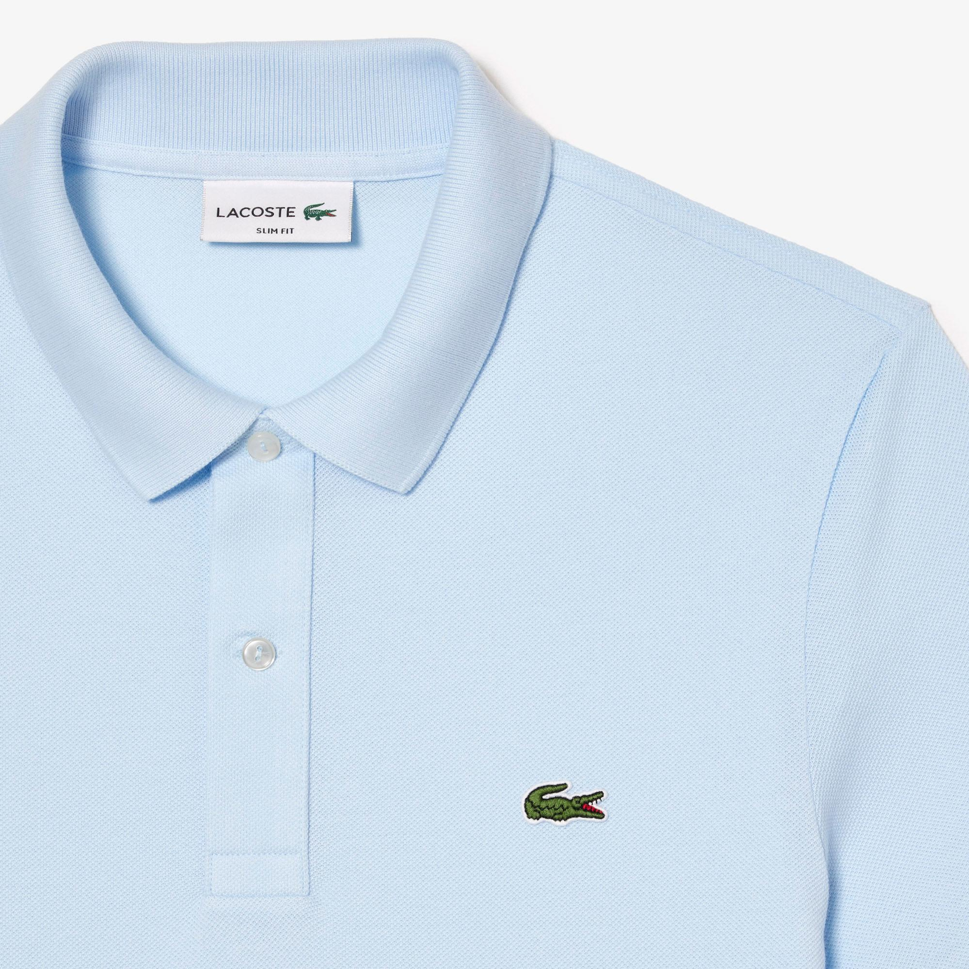Lacoste L.12.12 Erkek Slim Fit Açık Mavi Polo