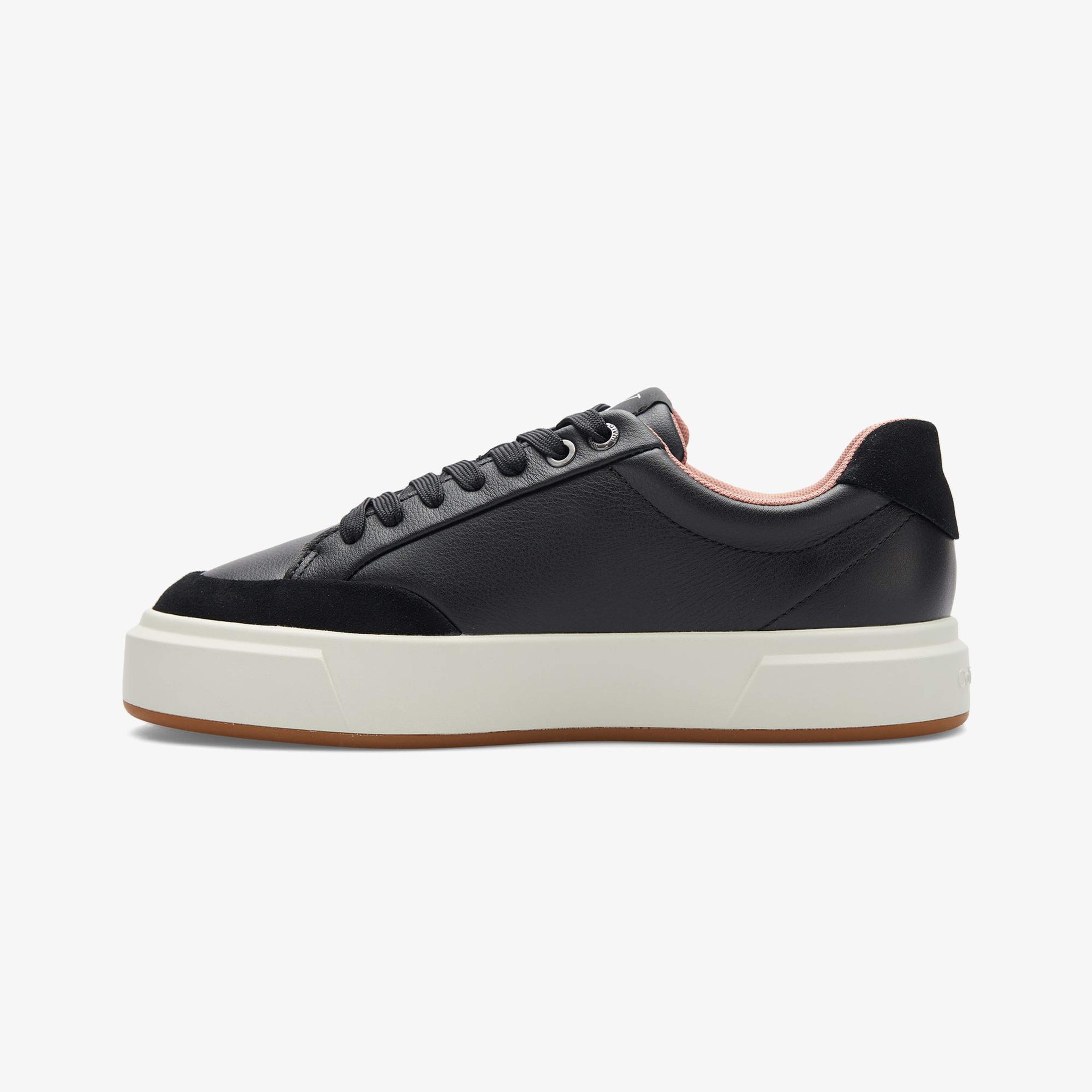Calvin Klein Basket Cupsole Laceup Kadın Siyah Sneaker