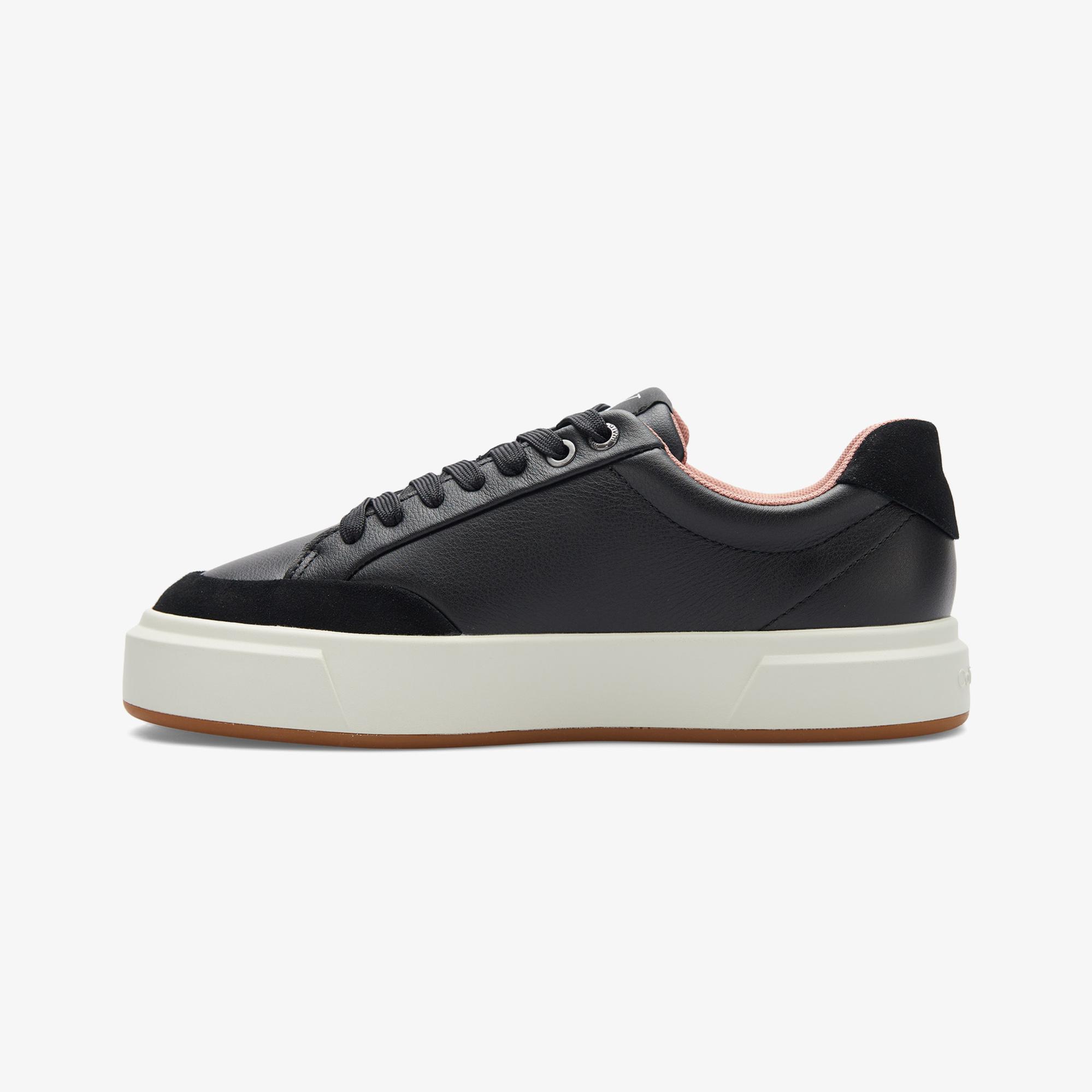 Calvin Klein Basket Cupsole Laceup Kadın Siyah Sneaker