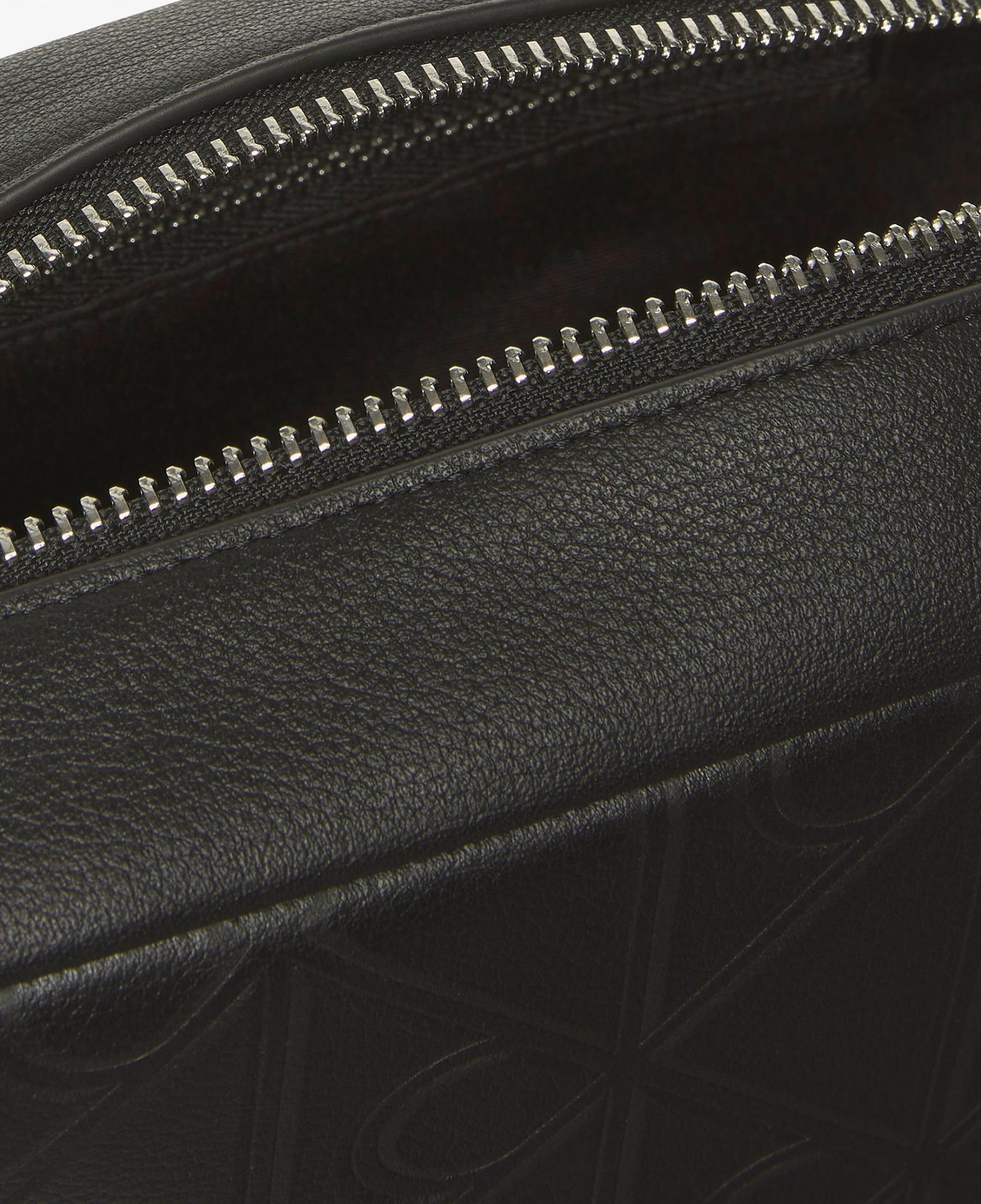 Calvin Klein Xl Emblem Dopp Kit Erkek Siyah El Çantası