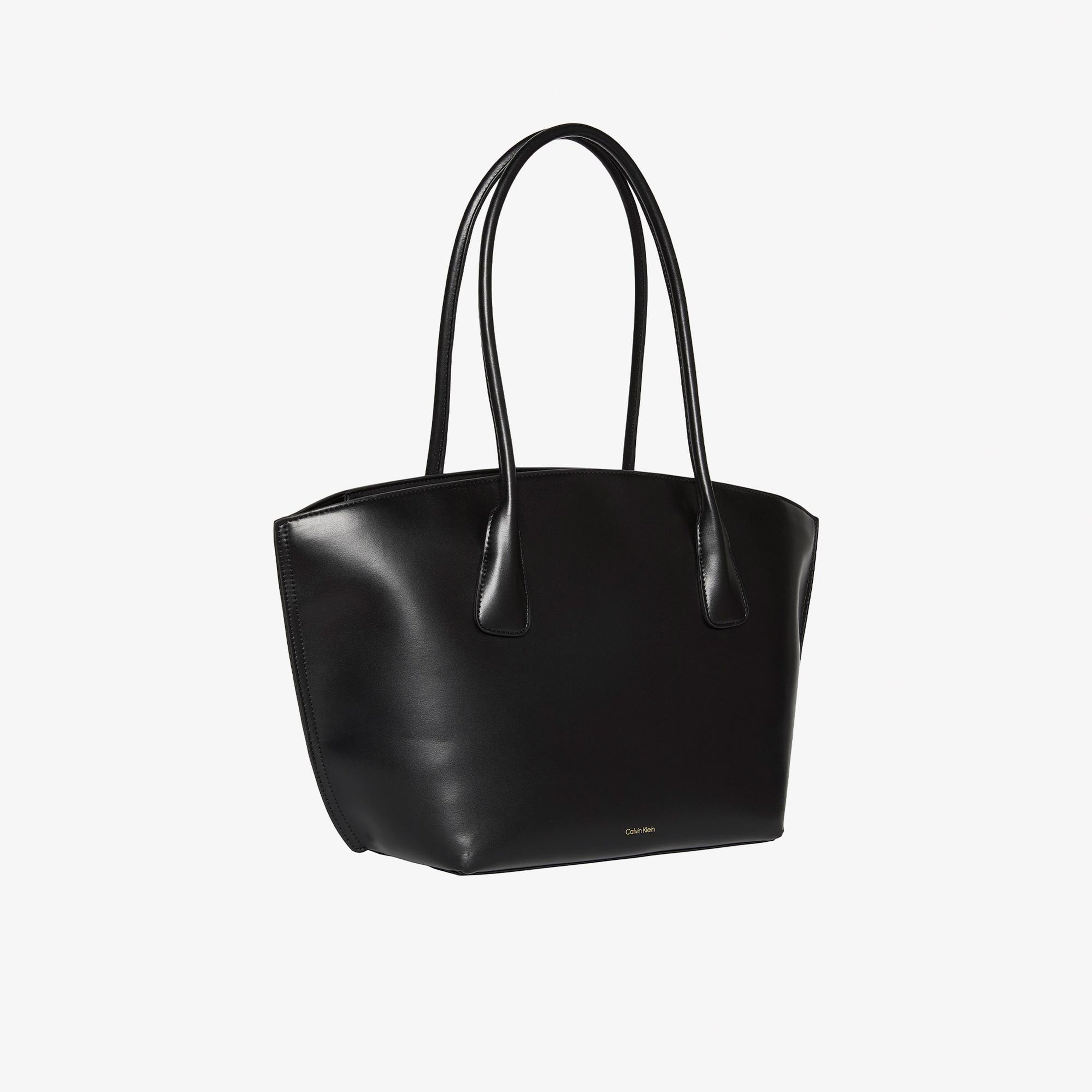 Calvin Klein Medium Dome Kadın Siyah Tote Çanta