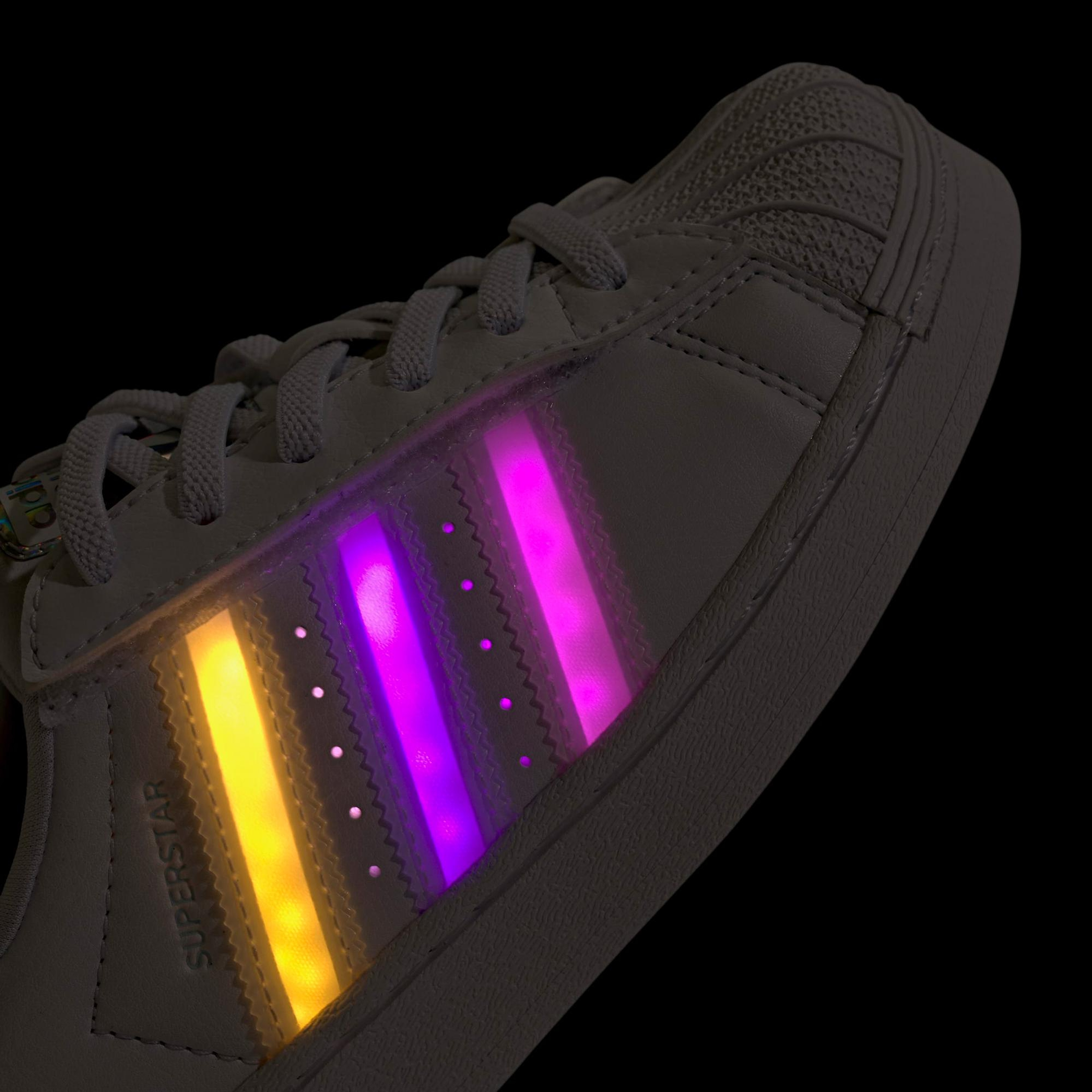 adidas Superstar Led Lights Işıklı Çocuk Beyaz Spor Ayakkabı