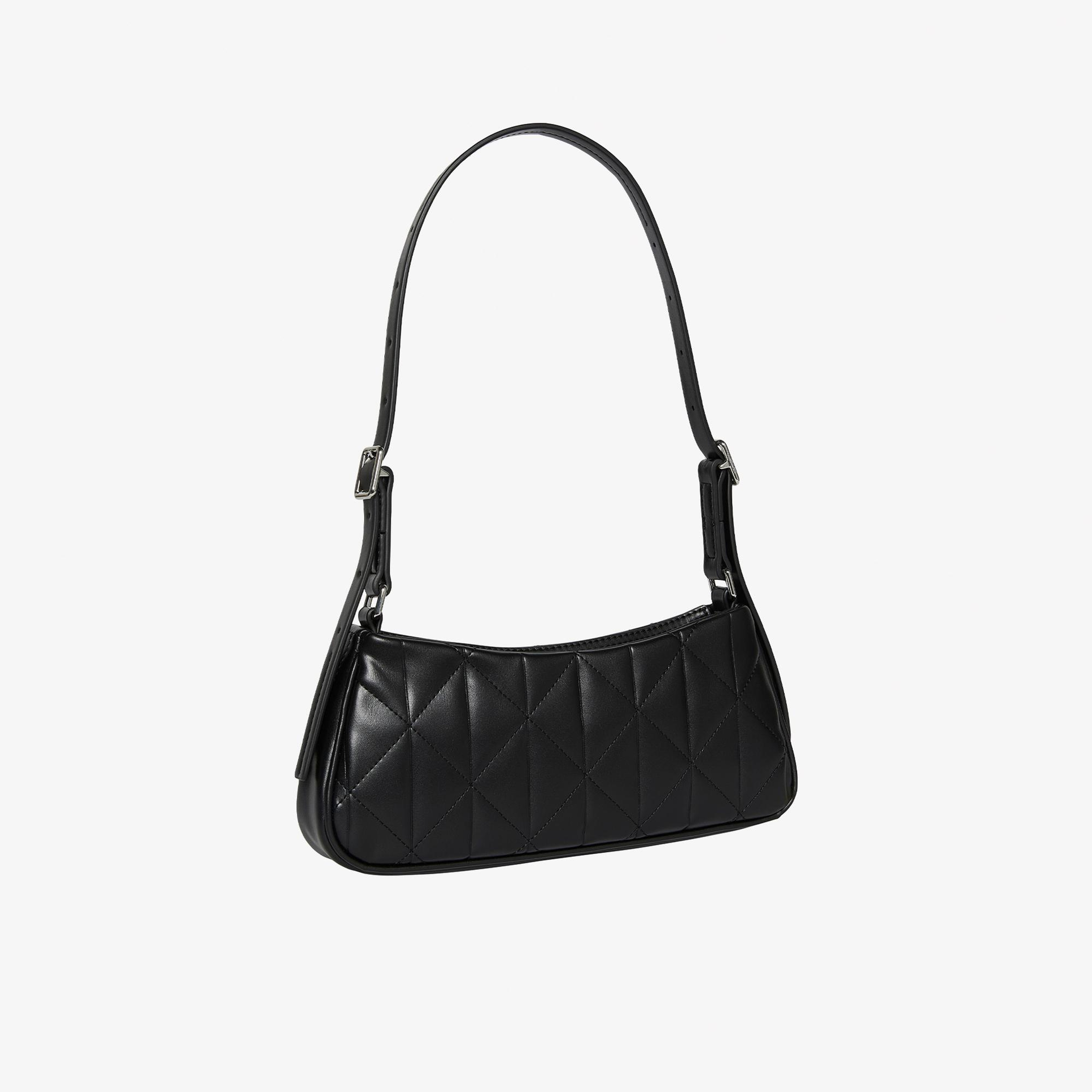 Calvin Klein Quilted Small Kadın Siyah Omuz Çantası