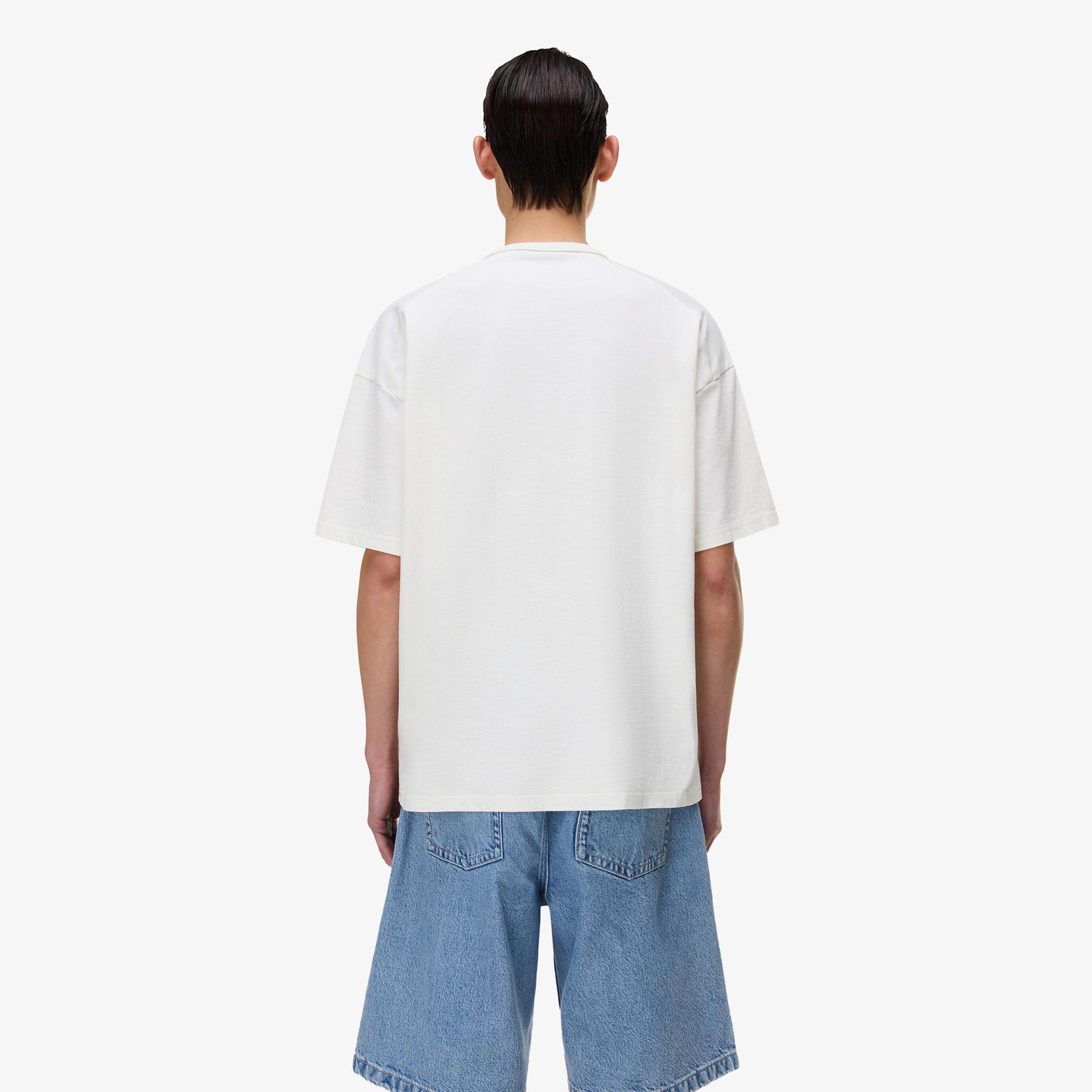 Napapijri S-Krous Erkek Beyaz T-Shirt