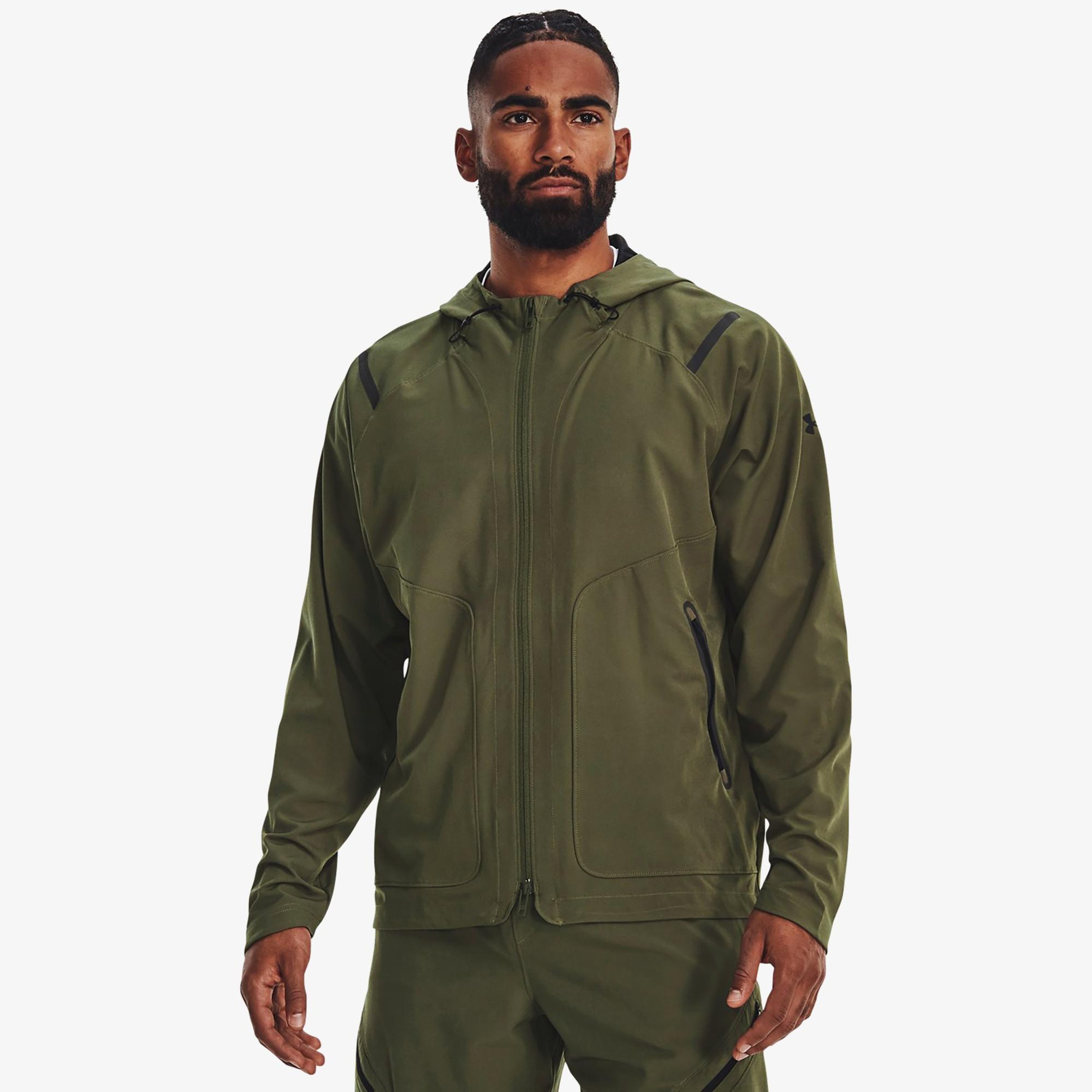 Under Armour Unstoppable Erkek Yeşil Rüzgarlık