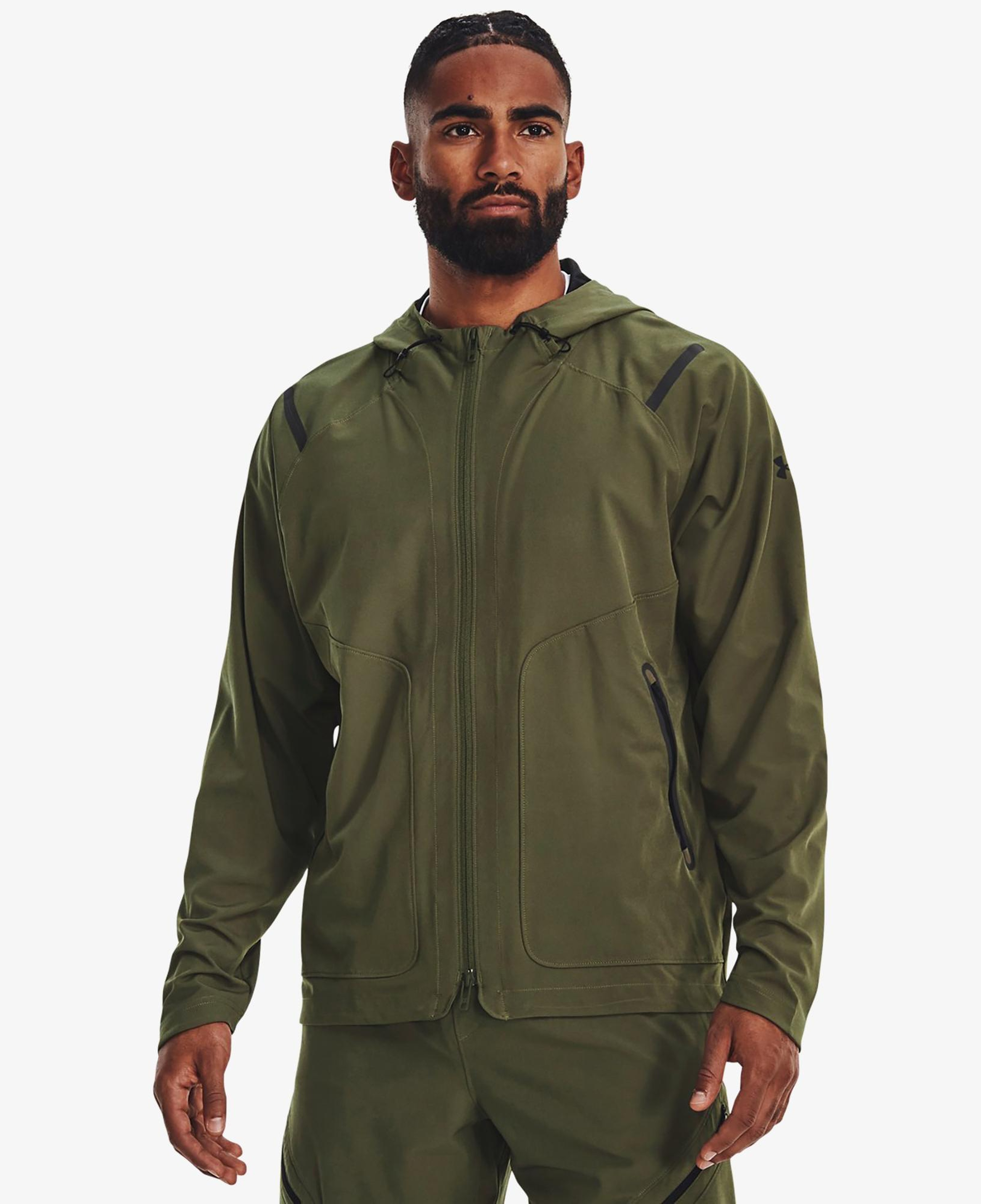 Under Armour Unstoppable Erkek Yeşil Rüzgarlık
