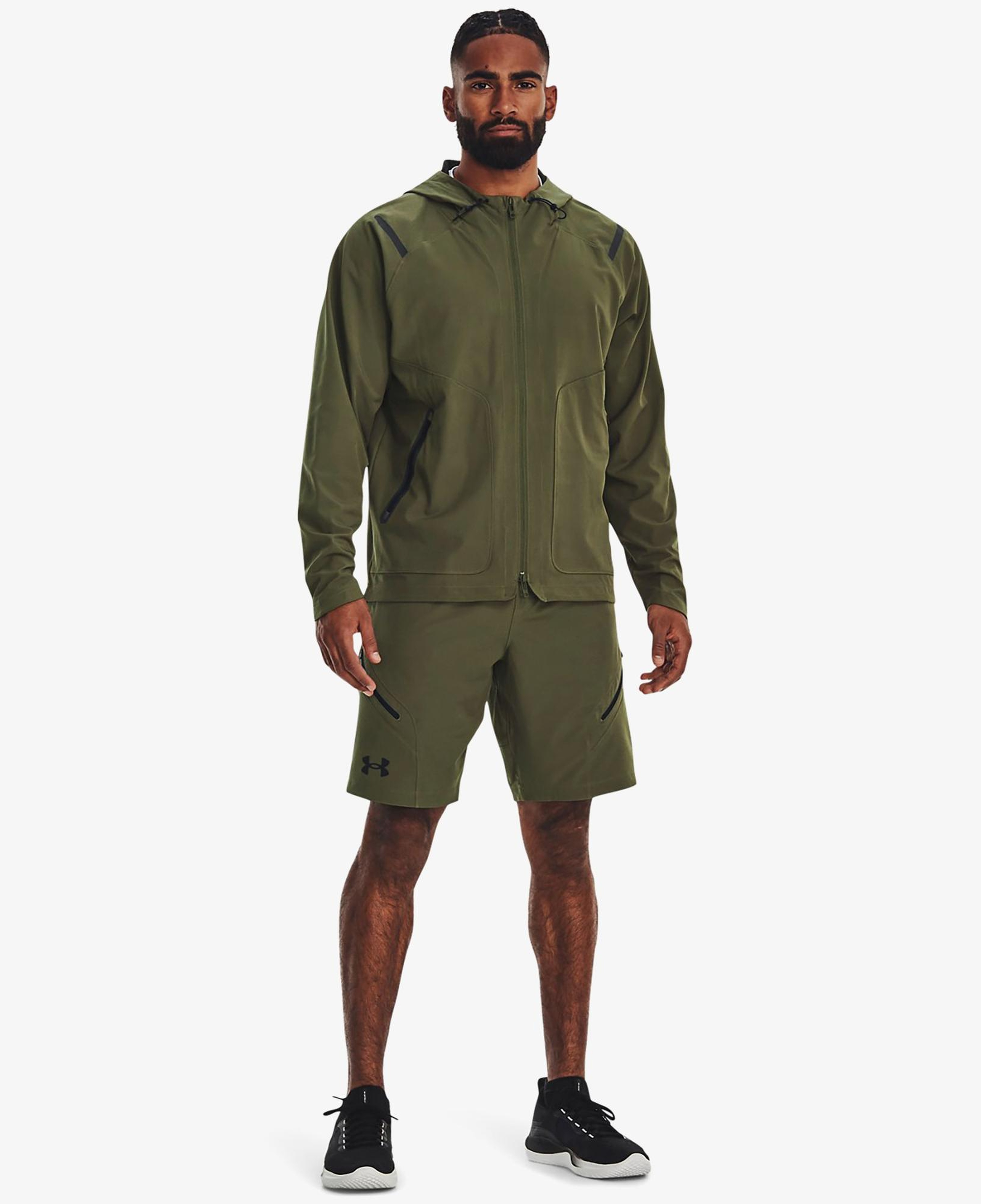 Under Armour Unstoppable Erkek Yeşil Rüzgarlık