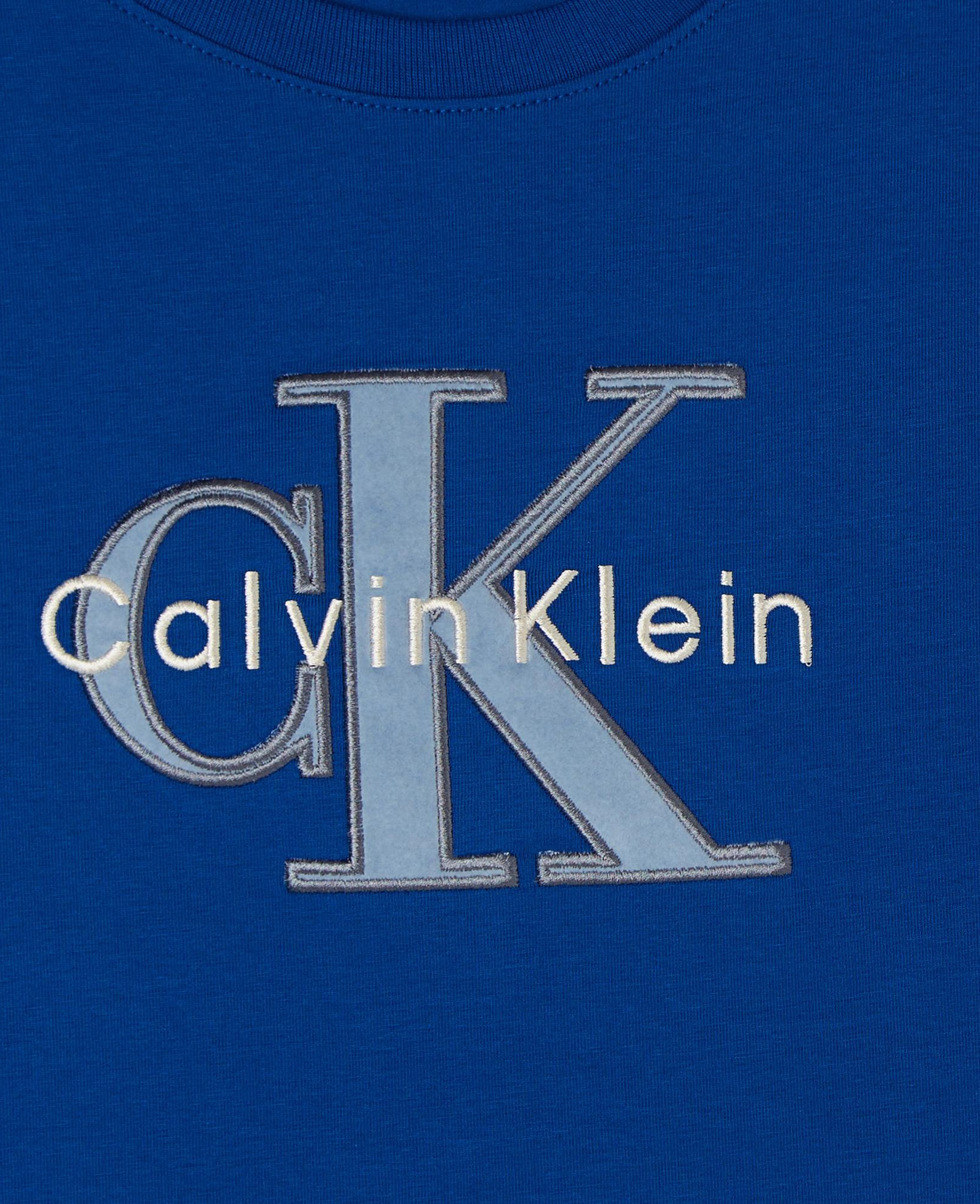 Calvin Klein Monologo Çocuk Mavi T-Shirt