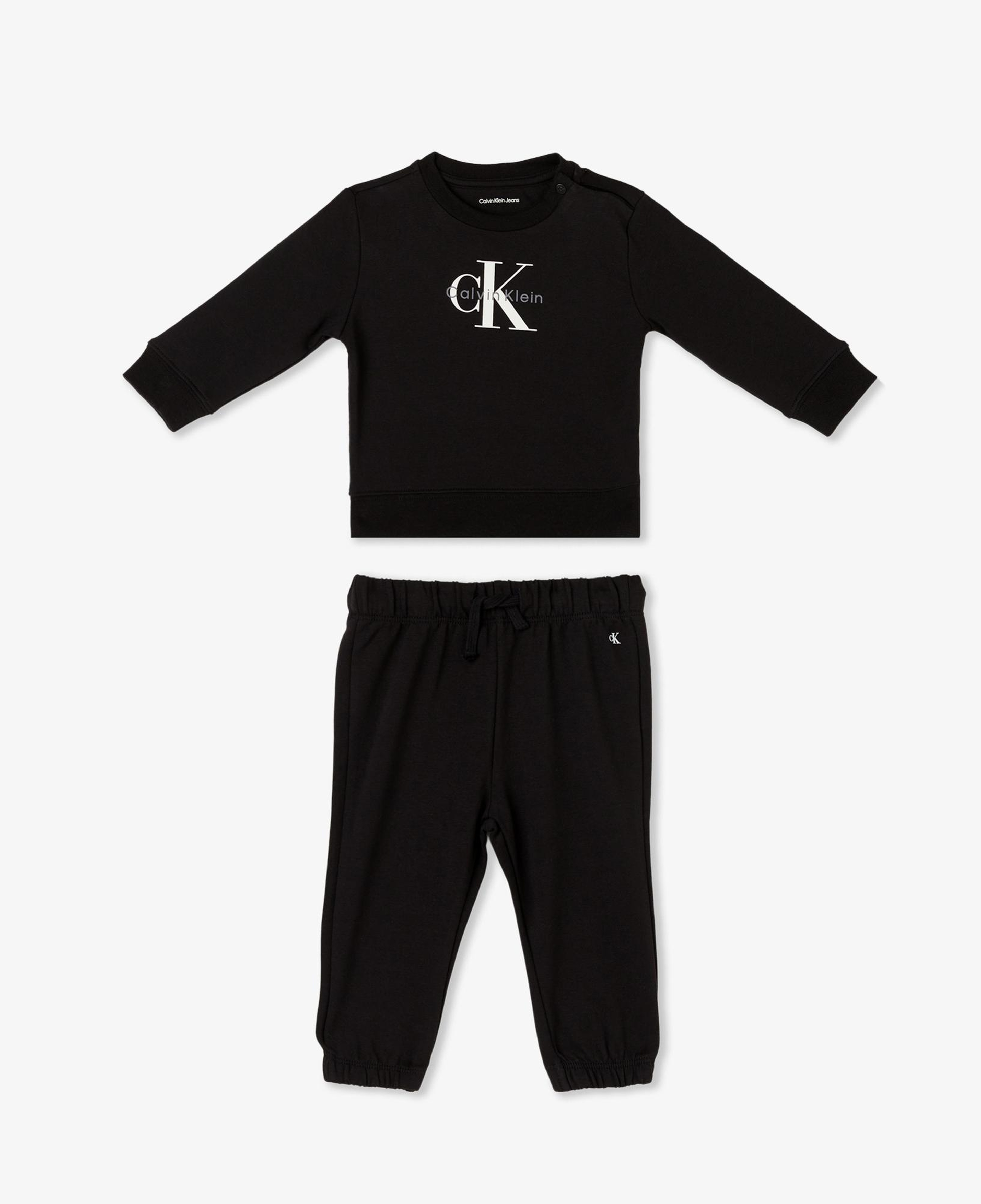 Calvin Klein Monogram Starter Siyah Bebek Takımı