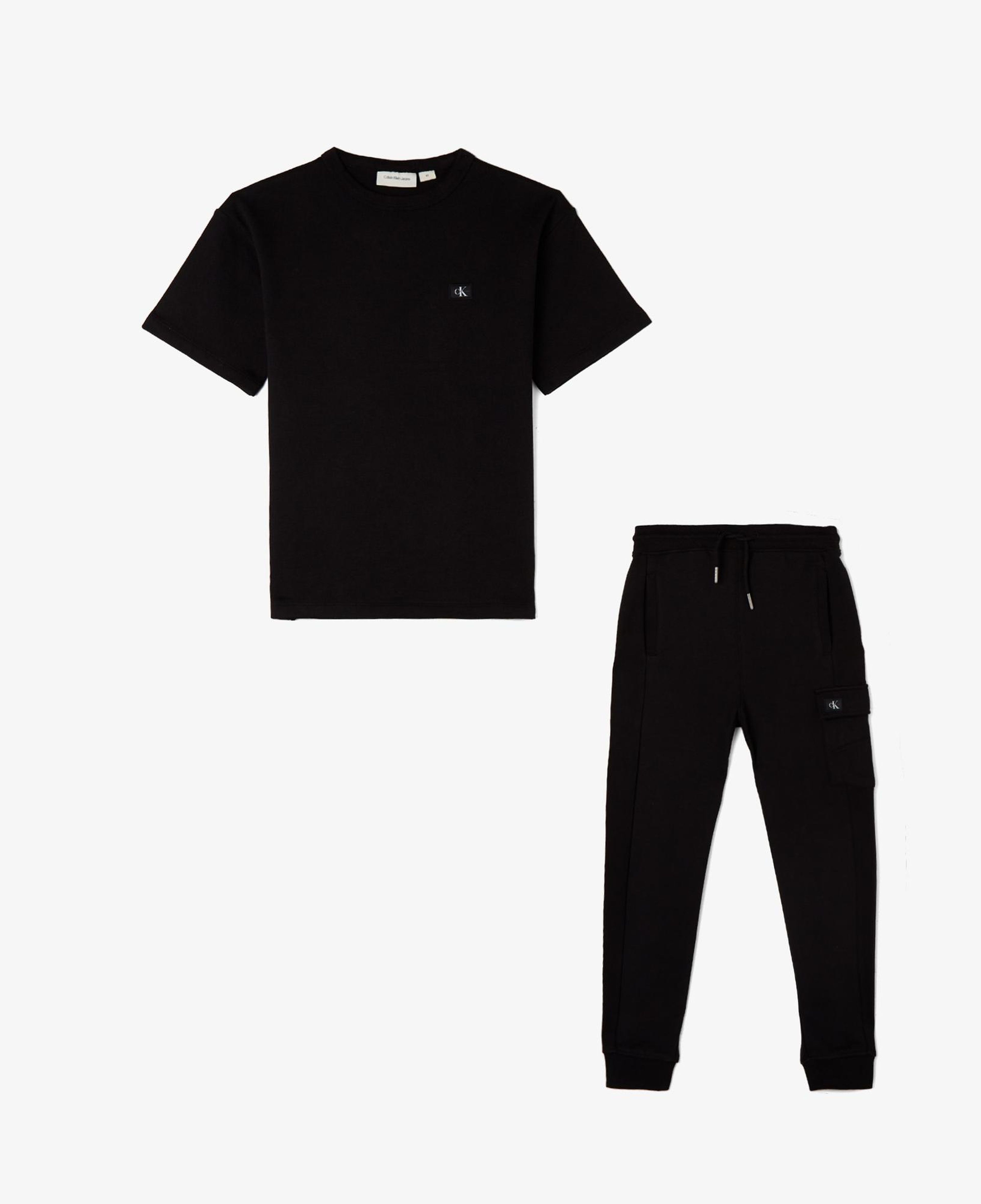 Calvin Klein Peach Terry Siyah Bebek Takımı