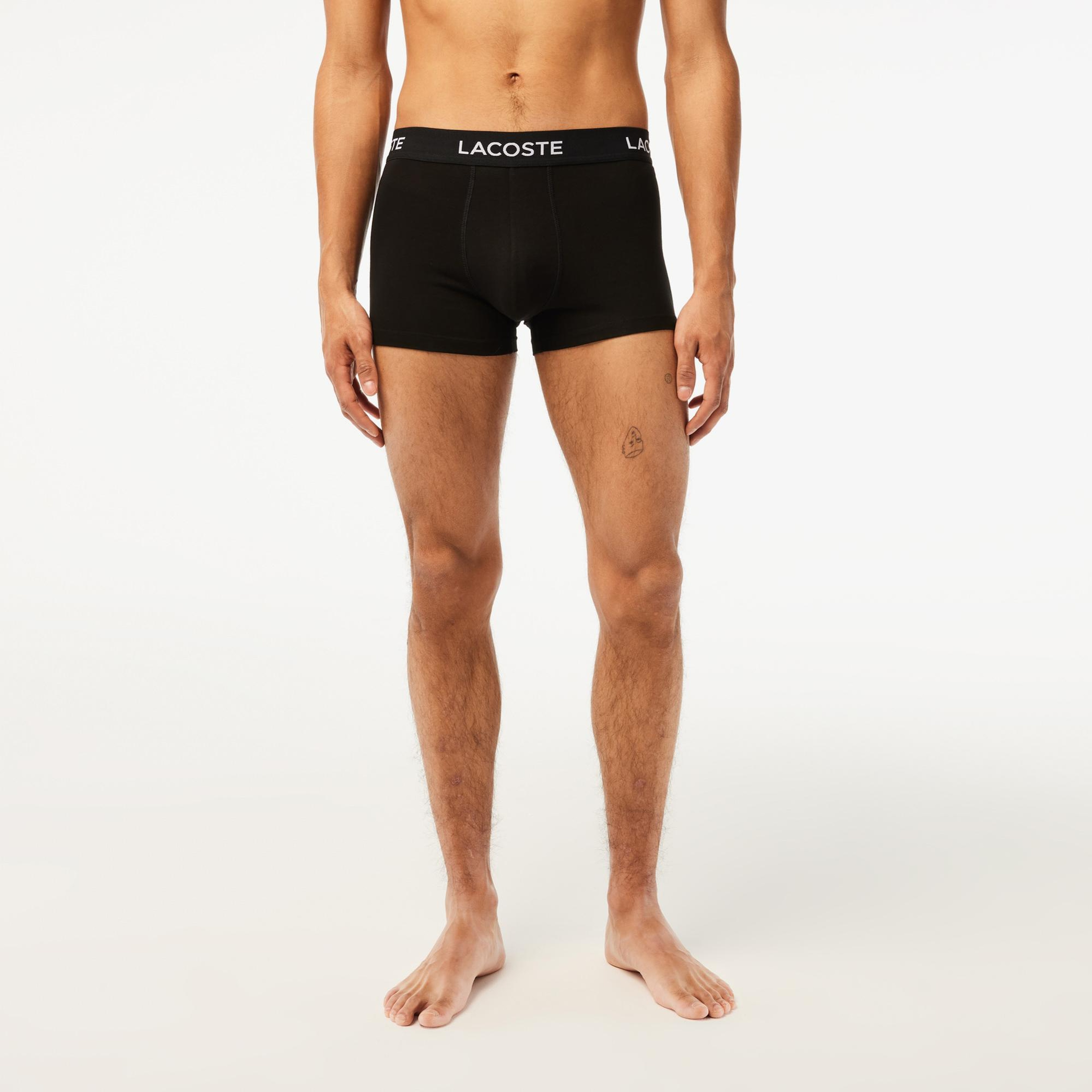 Lacoste Core Erkek 5'li Siyah Boxer