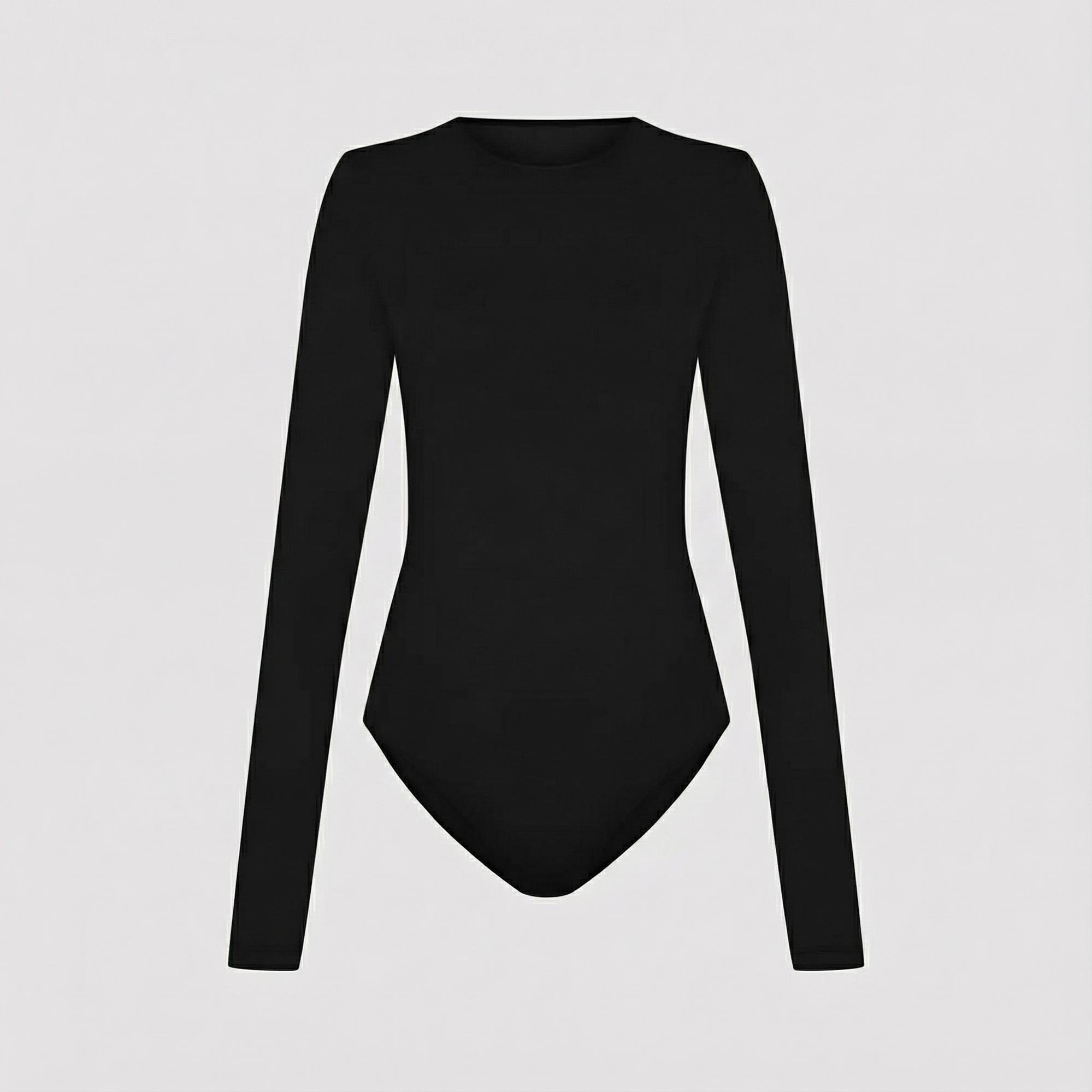 Fabby Kadın Siyah Bodysuit